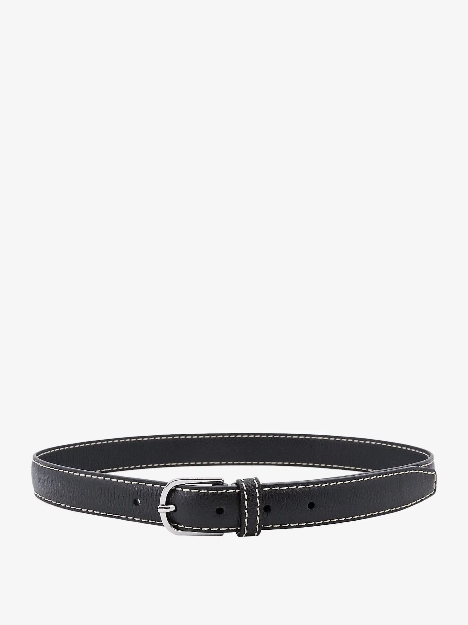 TOTEME Slim Grained leather belt
