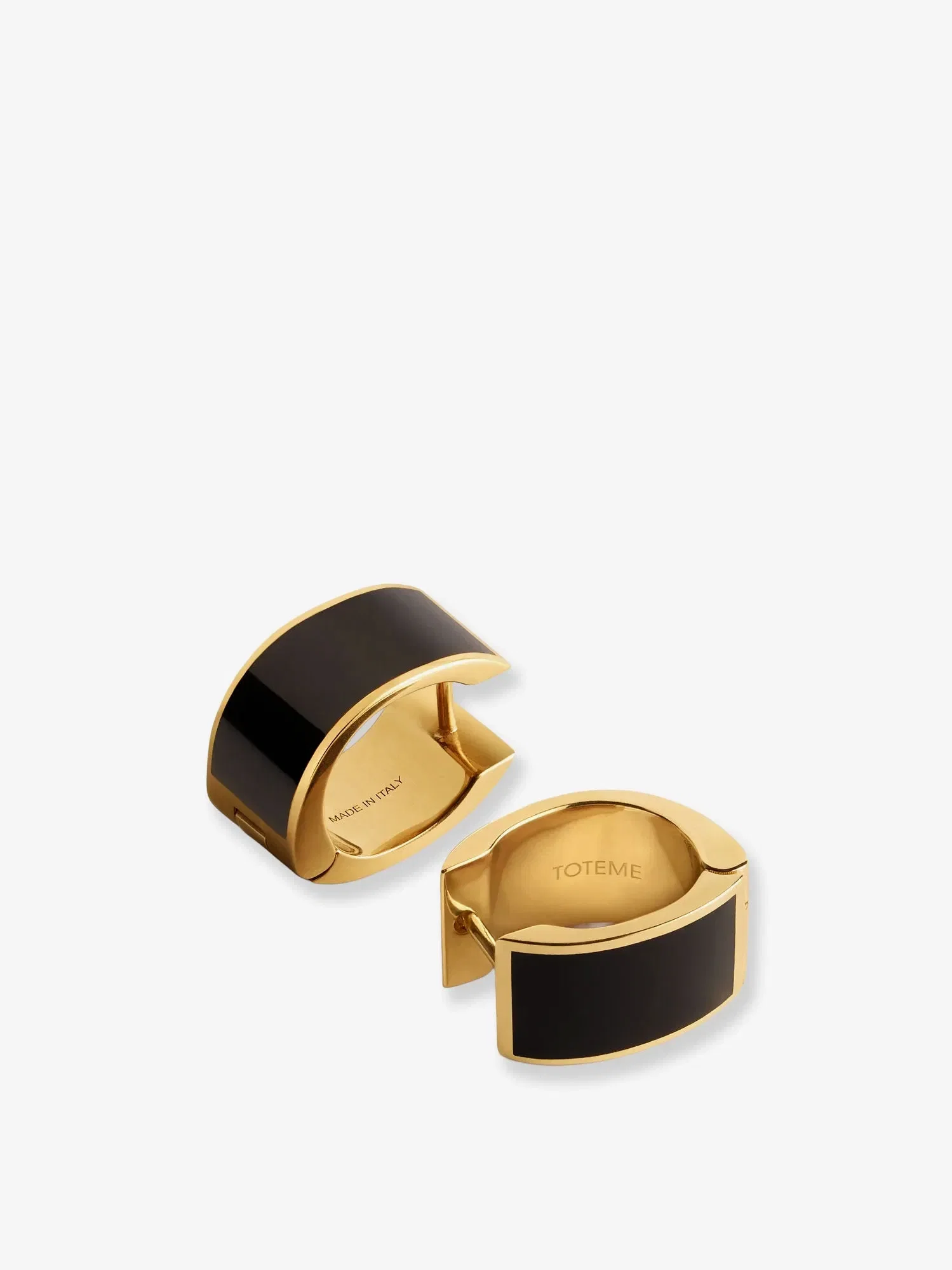TOTEME Signature Brass Earrings