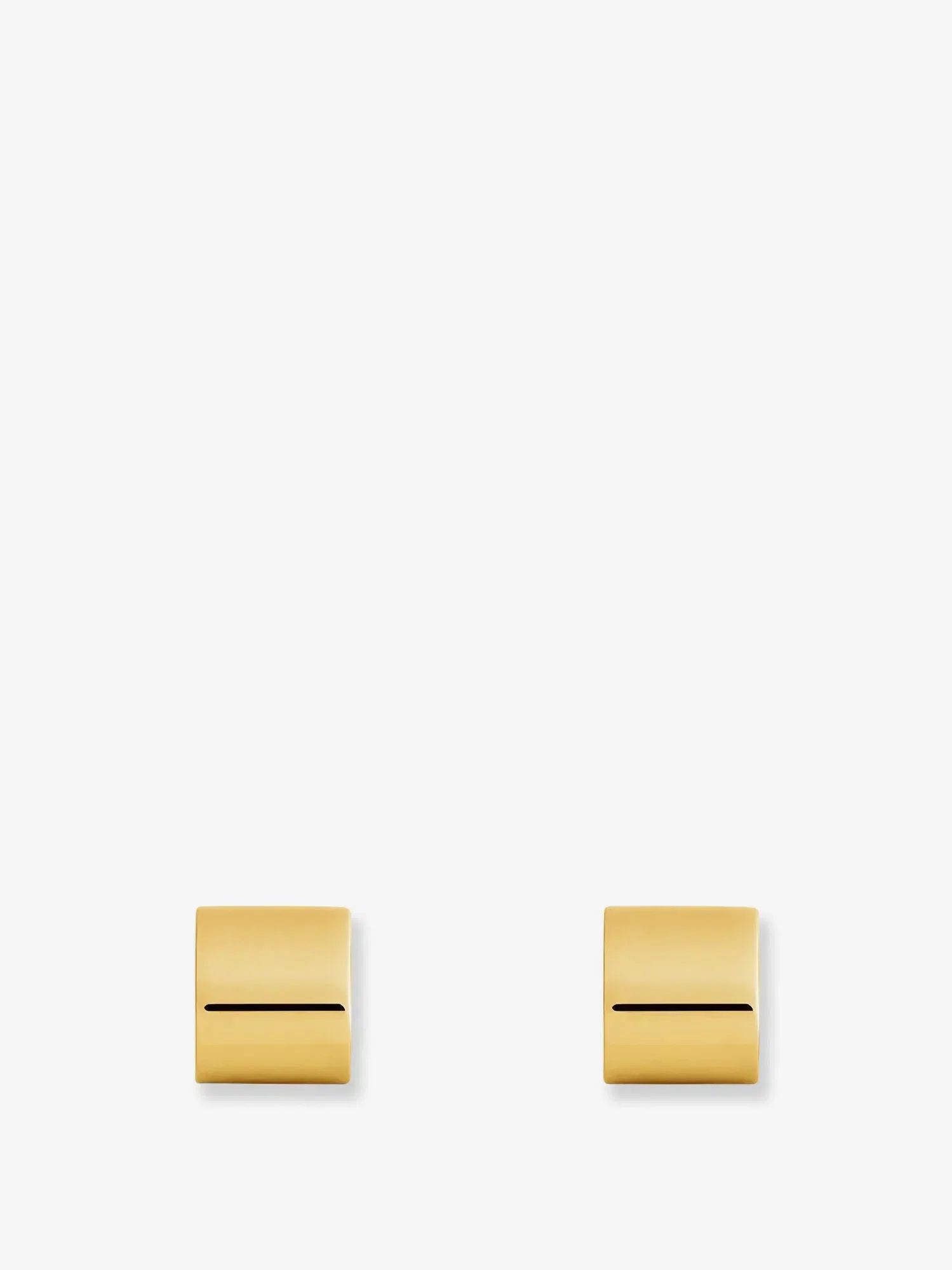TOTEME Brass Huggie Earrings