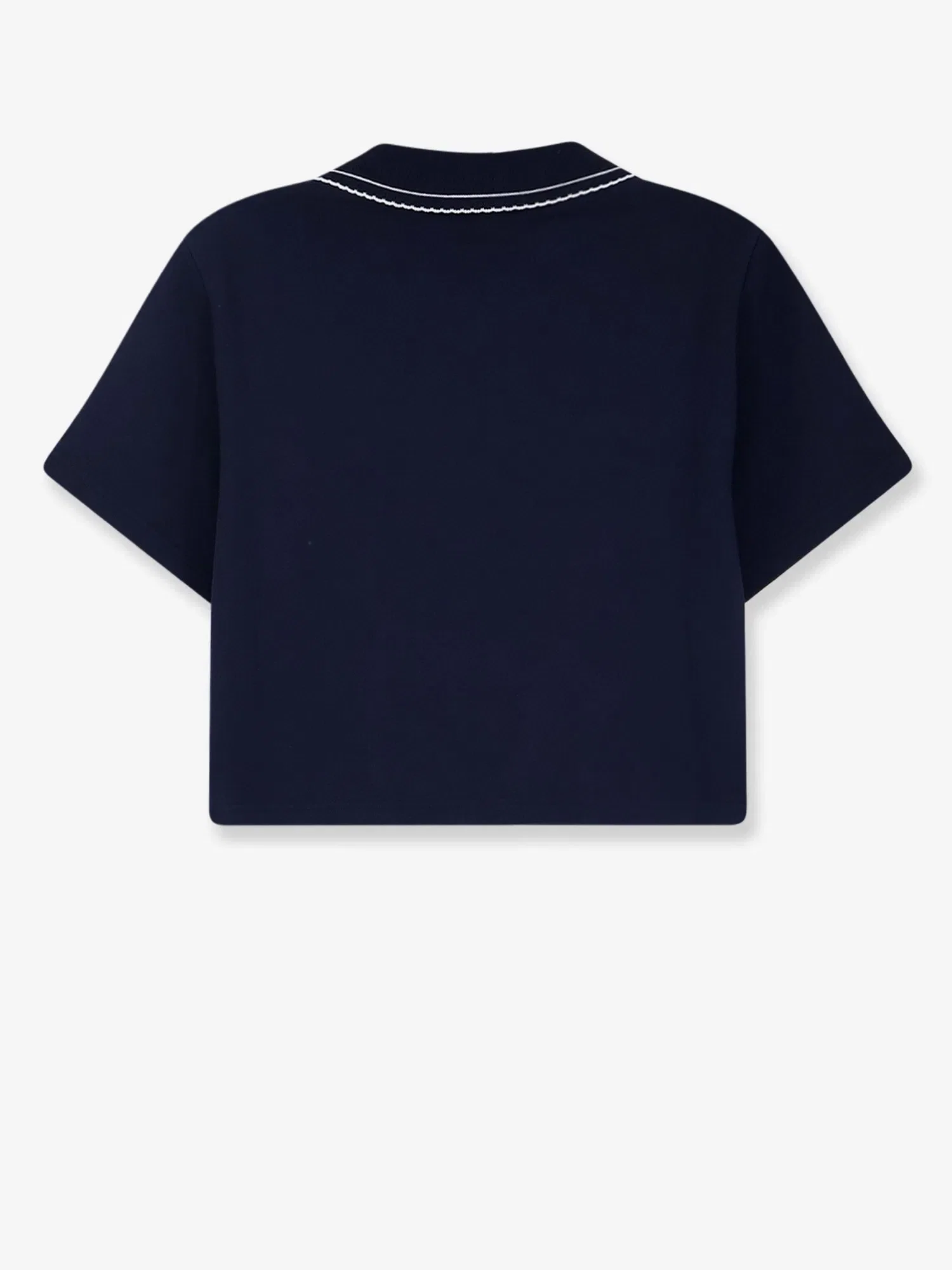 Miu Miu Cotton sweatshirt with Logo embroidery