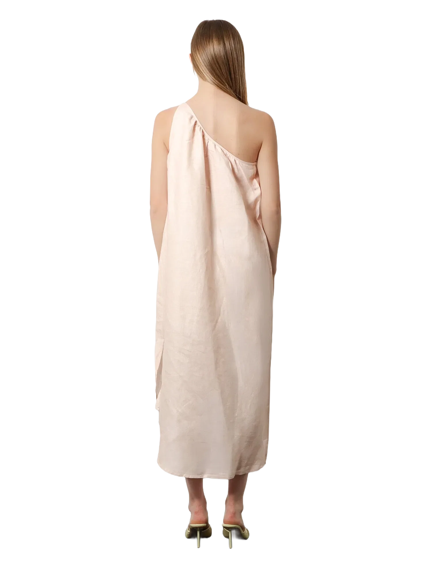 FARM Rio Natural linen dress