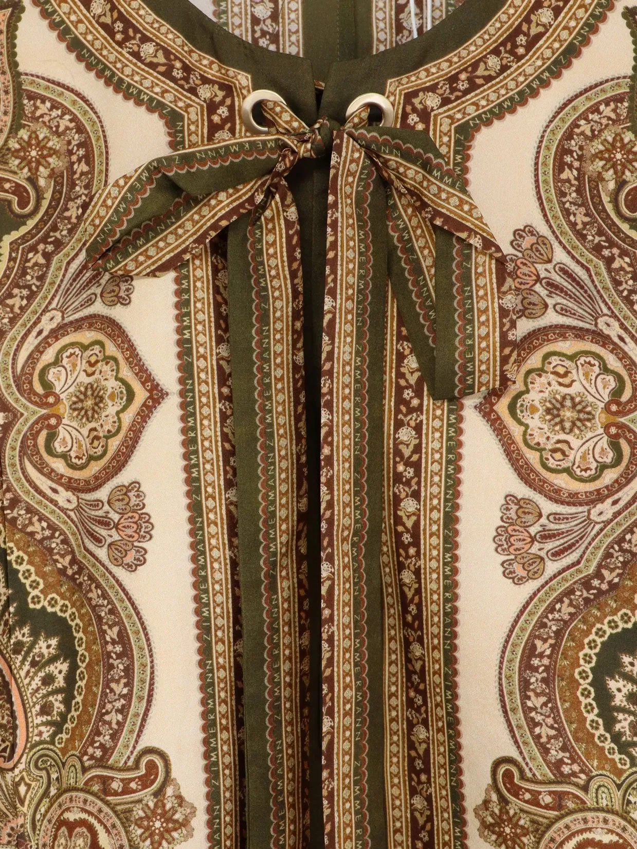 ZIMMERMANN Mahon silk tunic dress