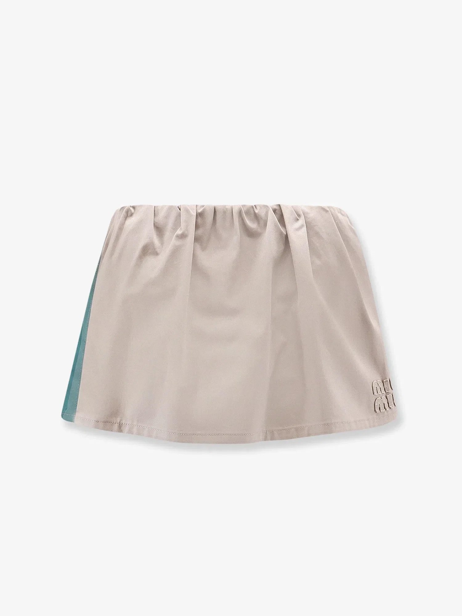 Miu Miu Old Twill Mini Skirt
