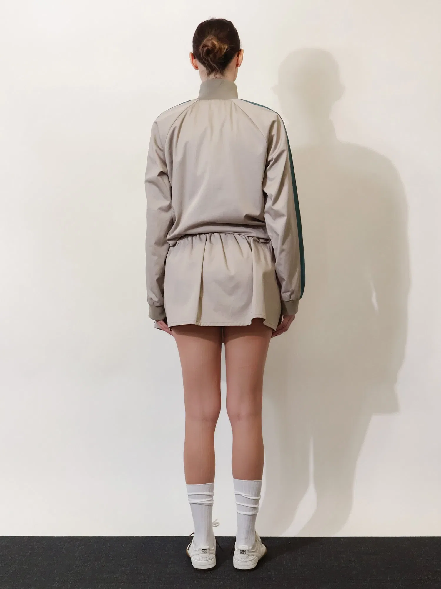 Miu Miu Old Twill Mini Skirt