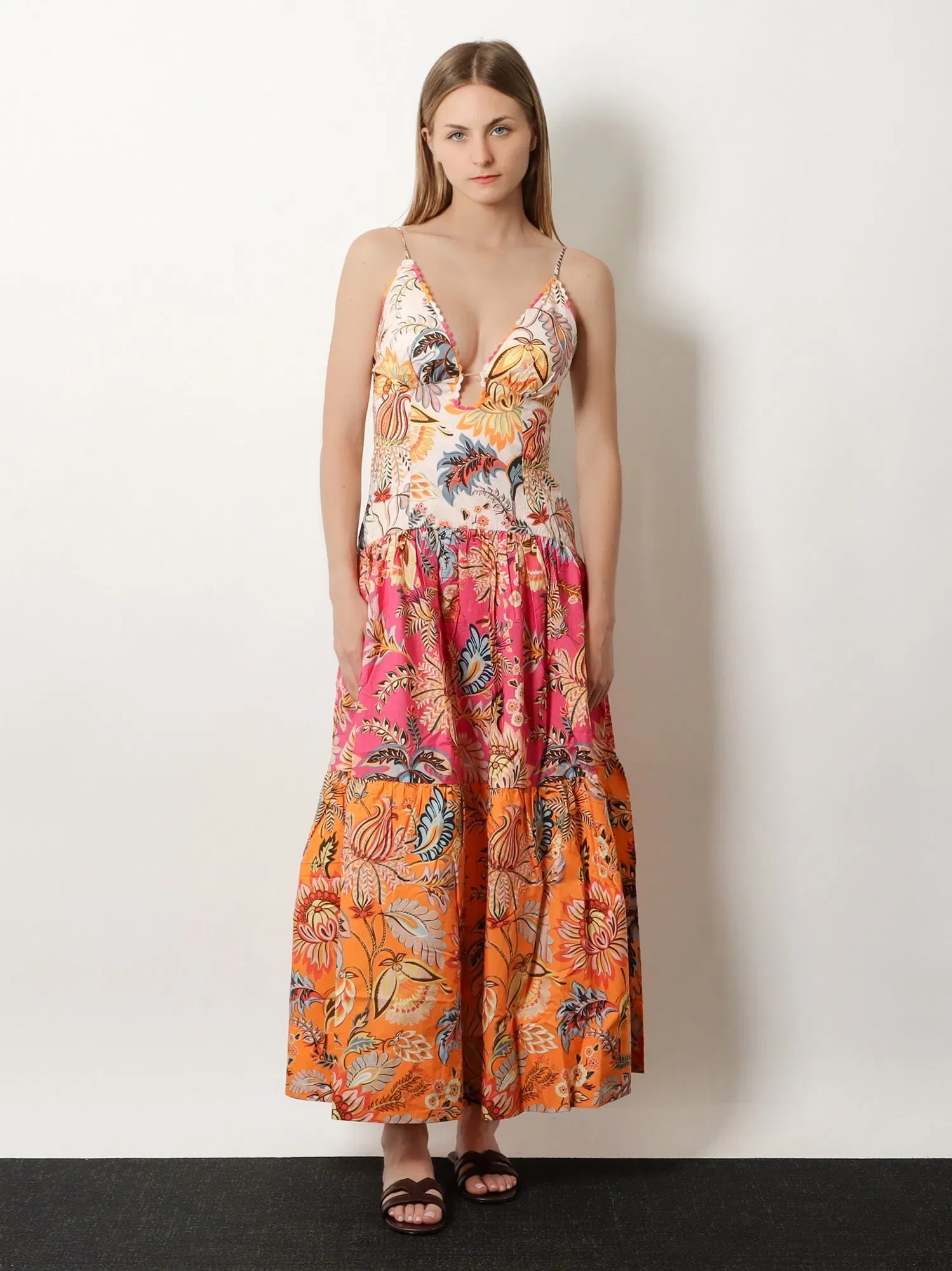 FARM Rio Ligia Floral Mix dress