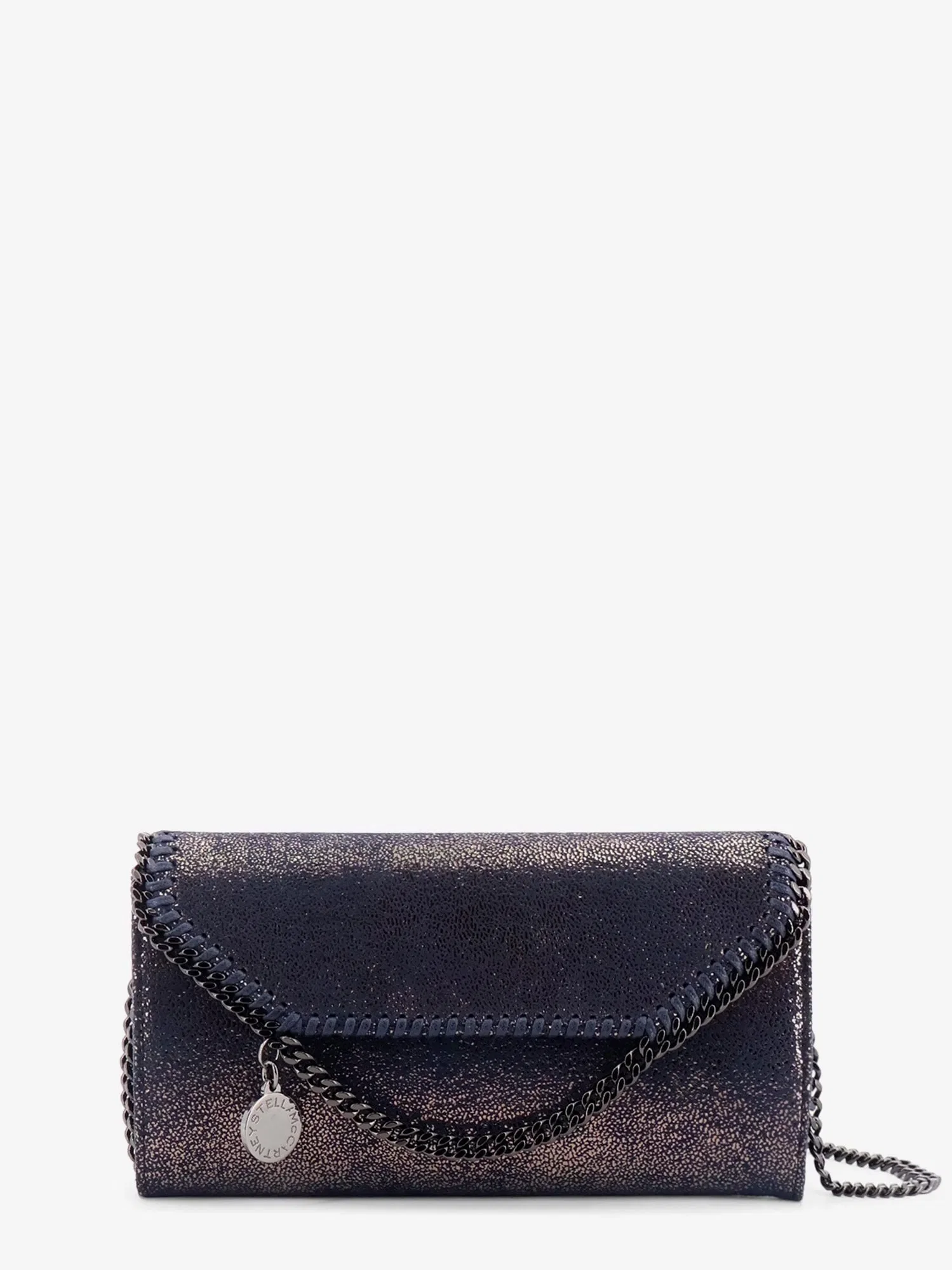 Stella McCartney Falabella Shaggy Deer fabric wallet