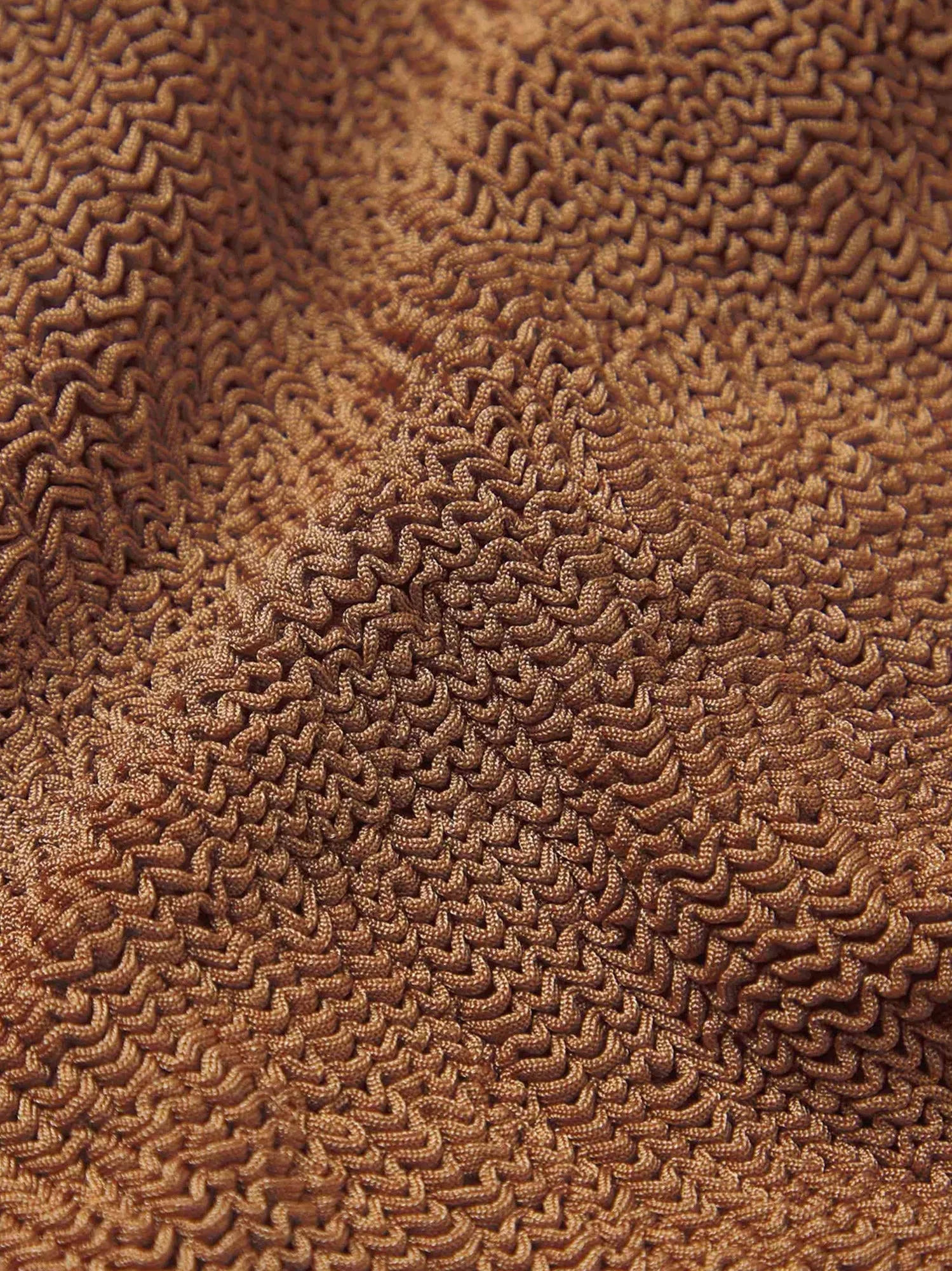 Hunza G Crinkle fabric one-piece swimsuit