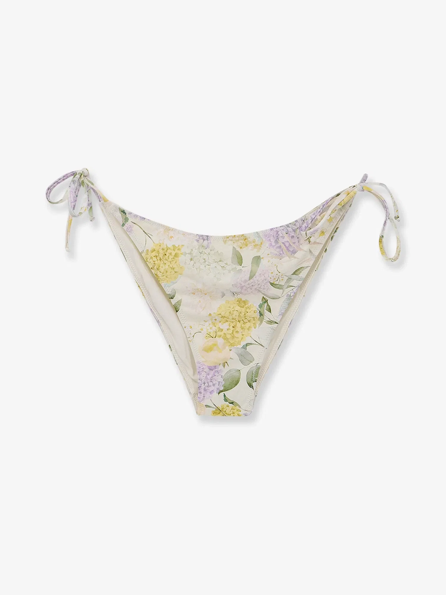 MC2 Saint Barth Virgo Bikini Slip with Lemony Flower print