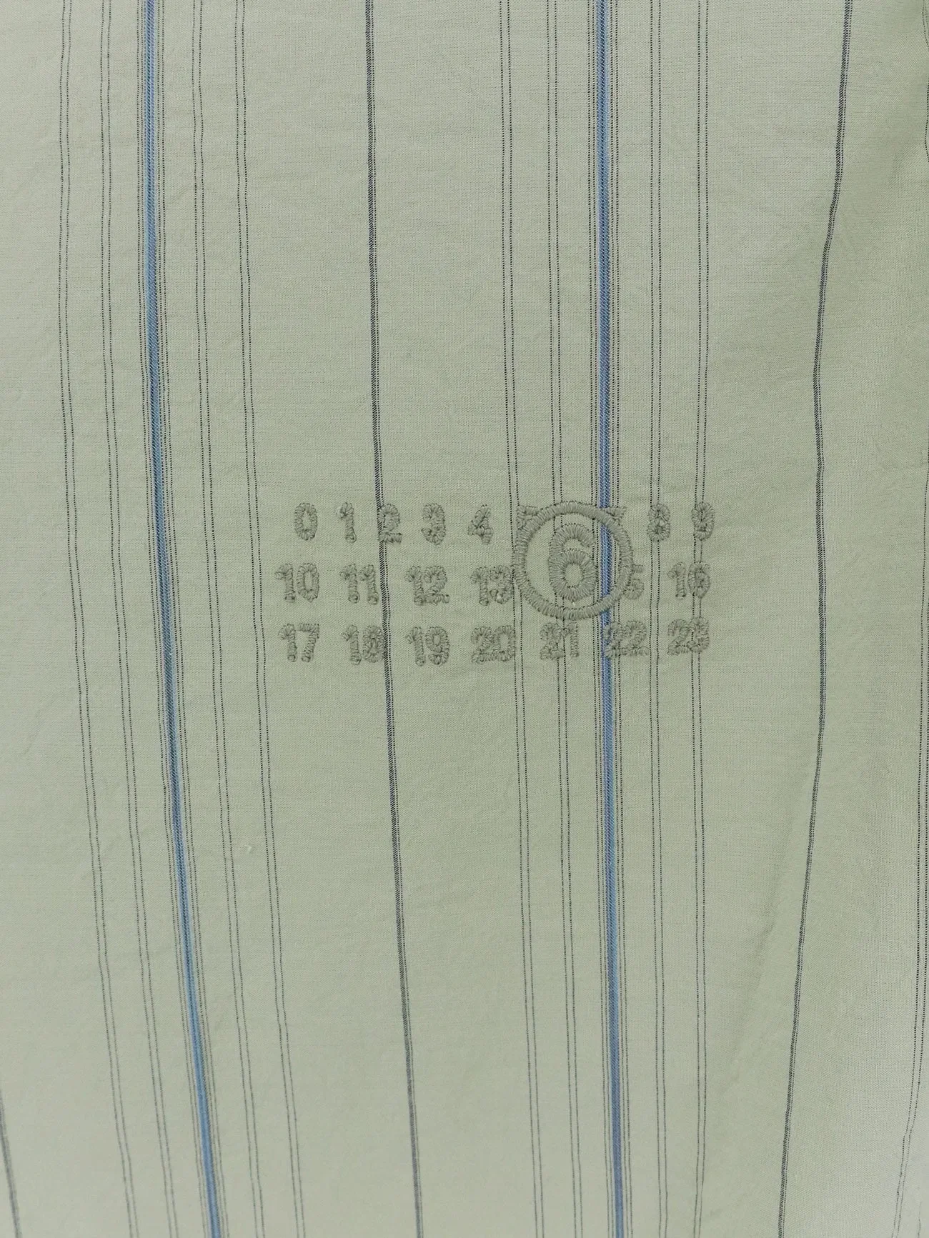 MM6 Maison Margiela Striped cotton shirt