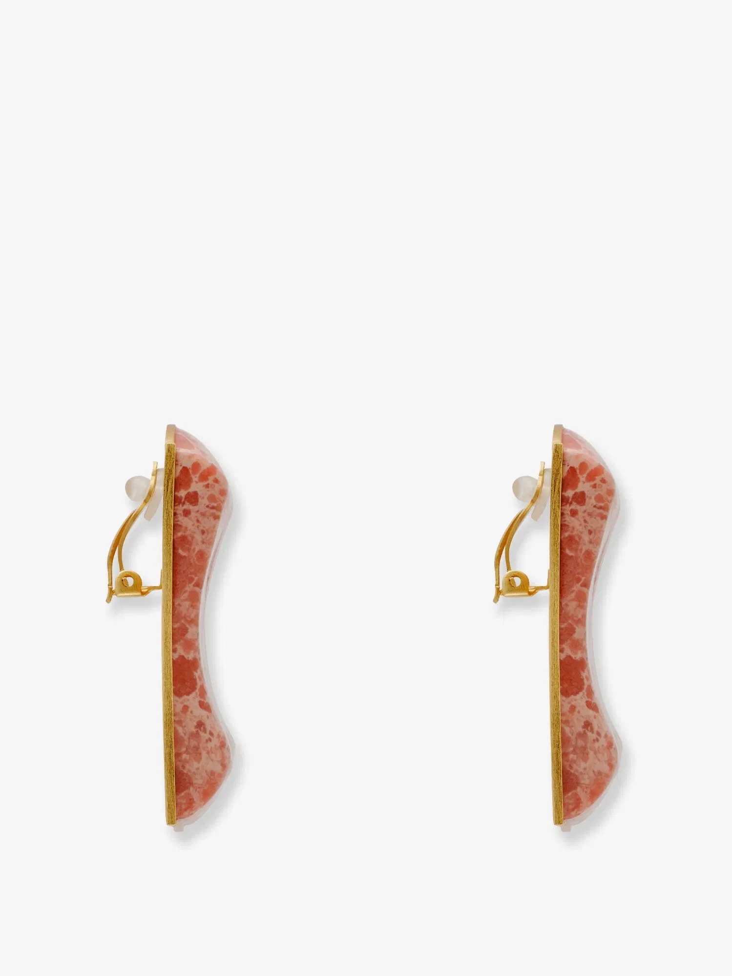 Cult Gaia Alaya stone-effect resin earrings