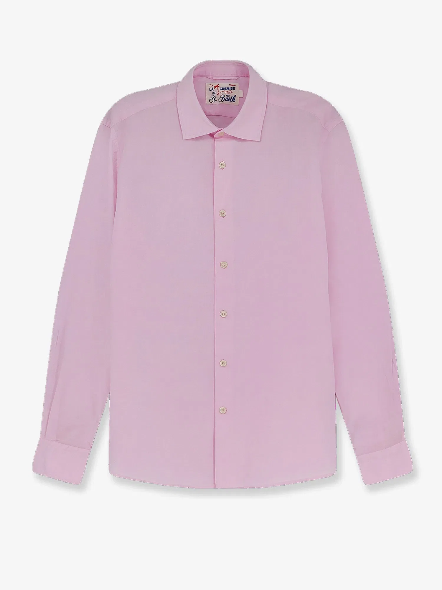 MC2 Saint Barth Cotton shirt with front embroidered logo