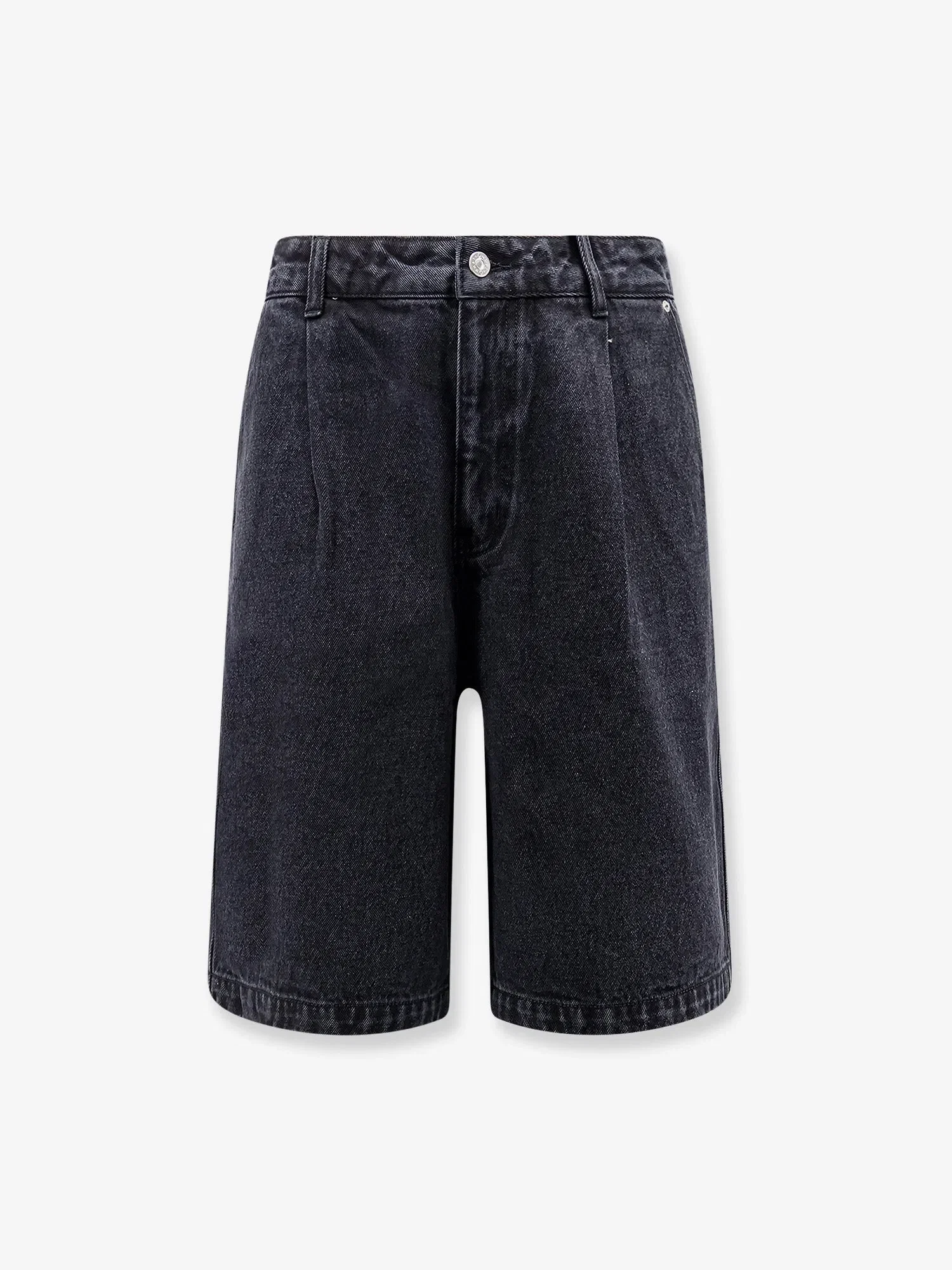 DUNST Back denim bermuda shorts