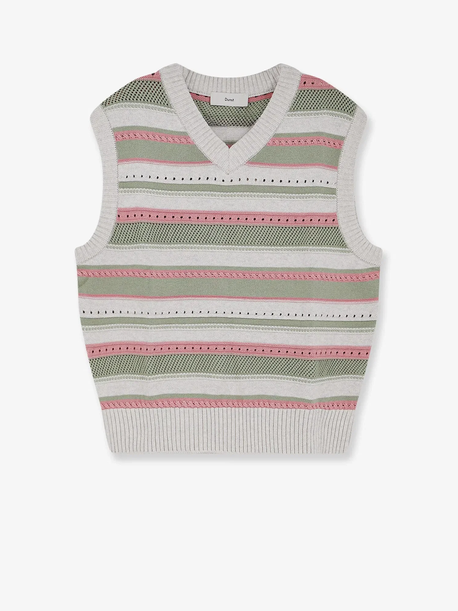 DUNST Unisex sleeveless cotton sweater