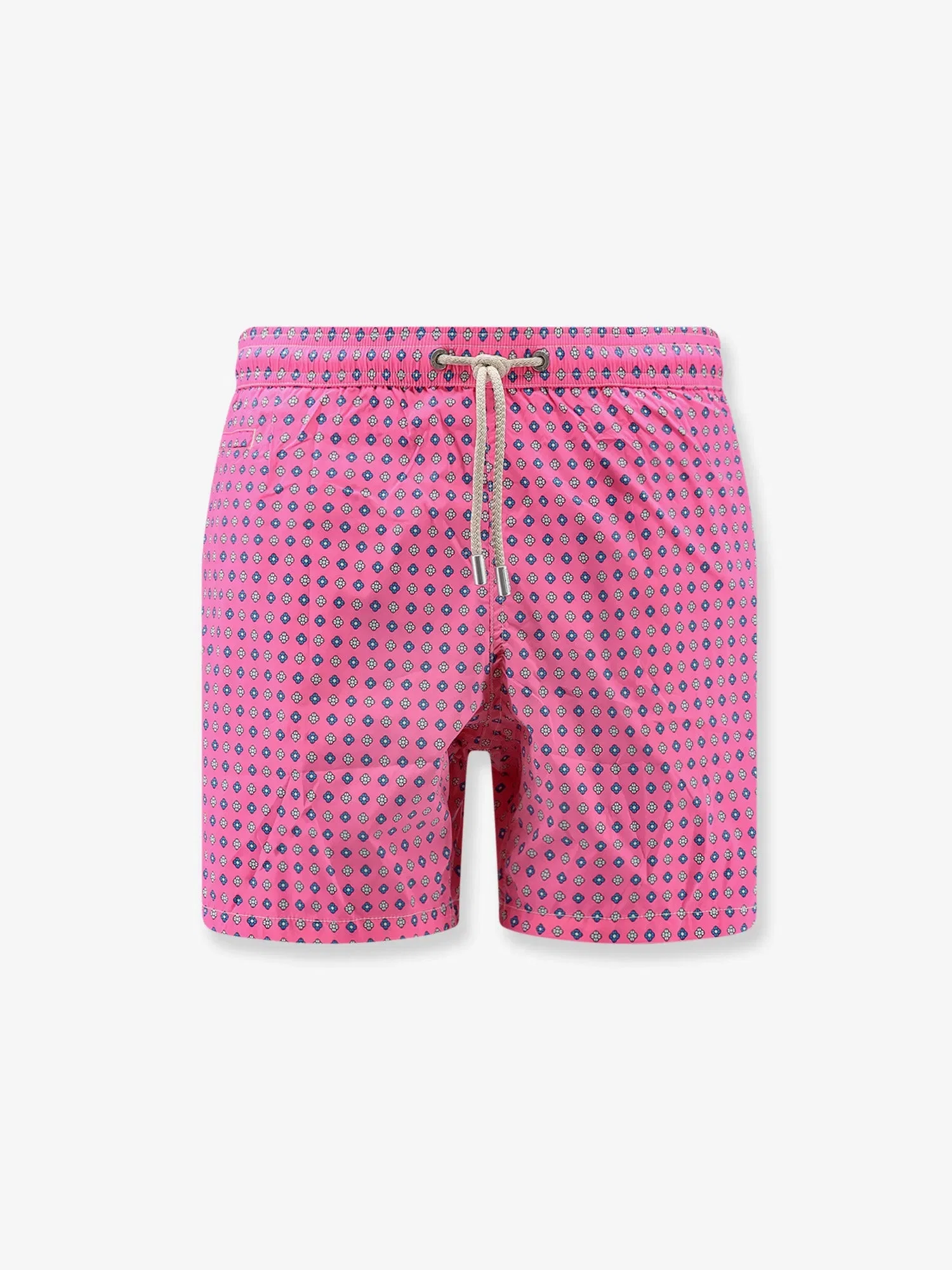 MC2 Saint Barth Nylon swim shorts with an all-over micro pattern