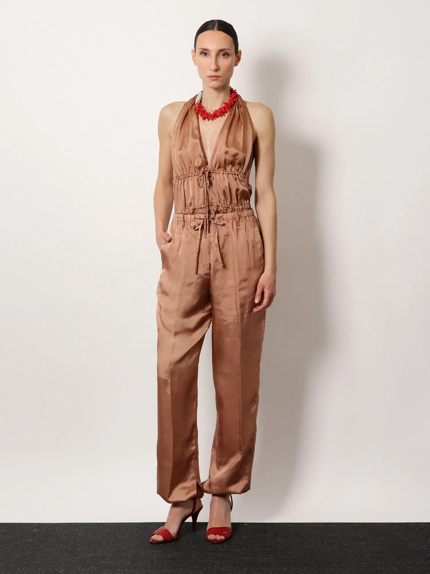 DRIES VAN NOTEN Penra viscose trousers