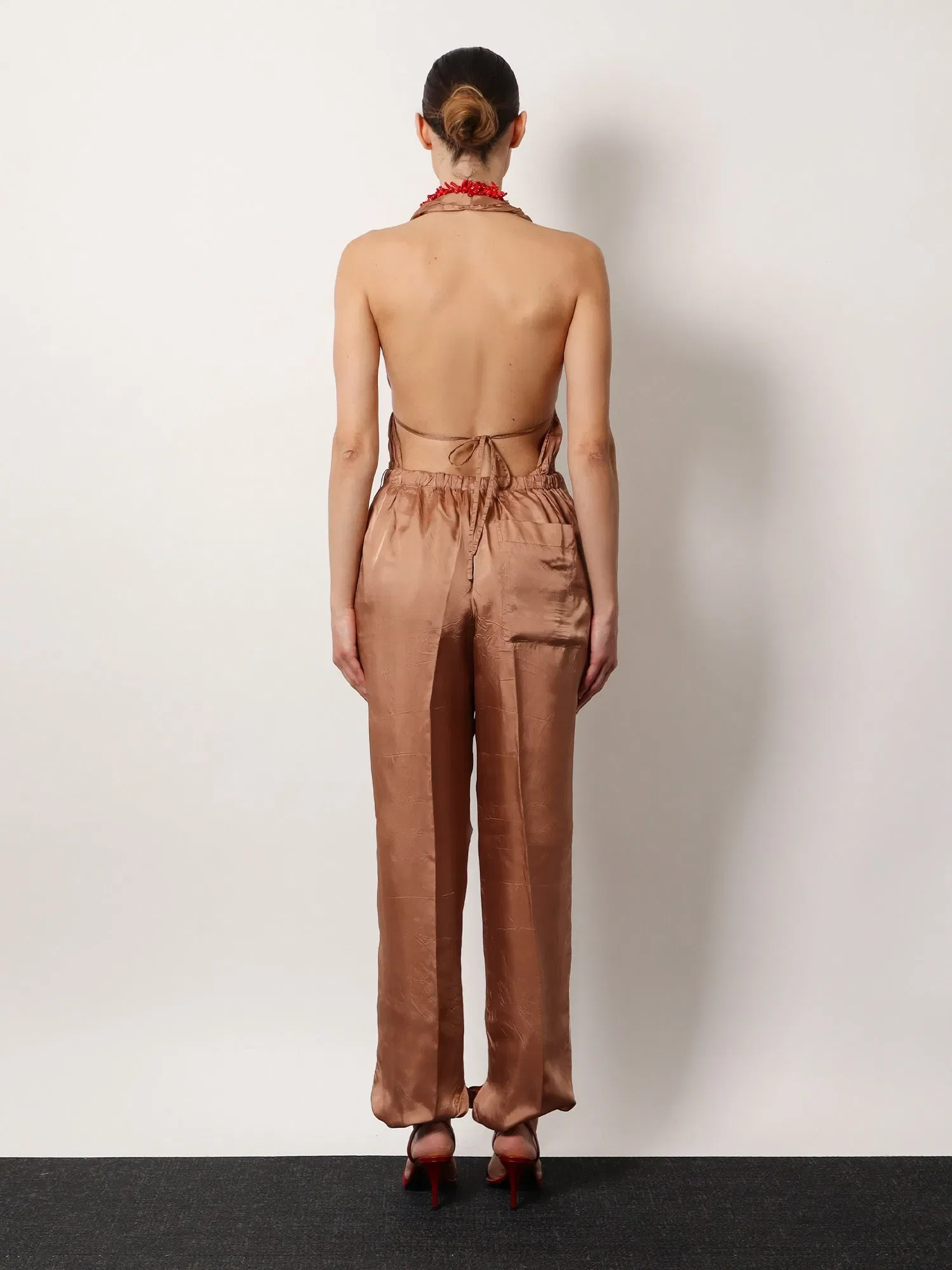 DRIES VAN NOTEN Penra viscose trousers