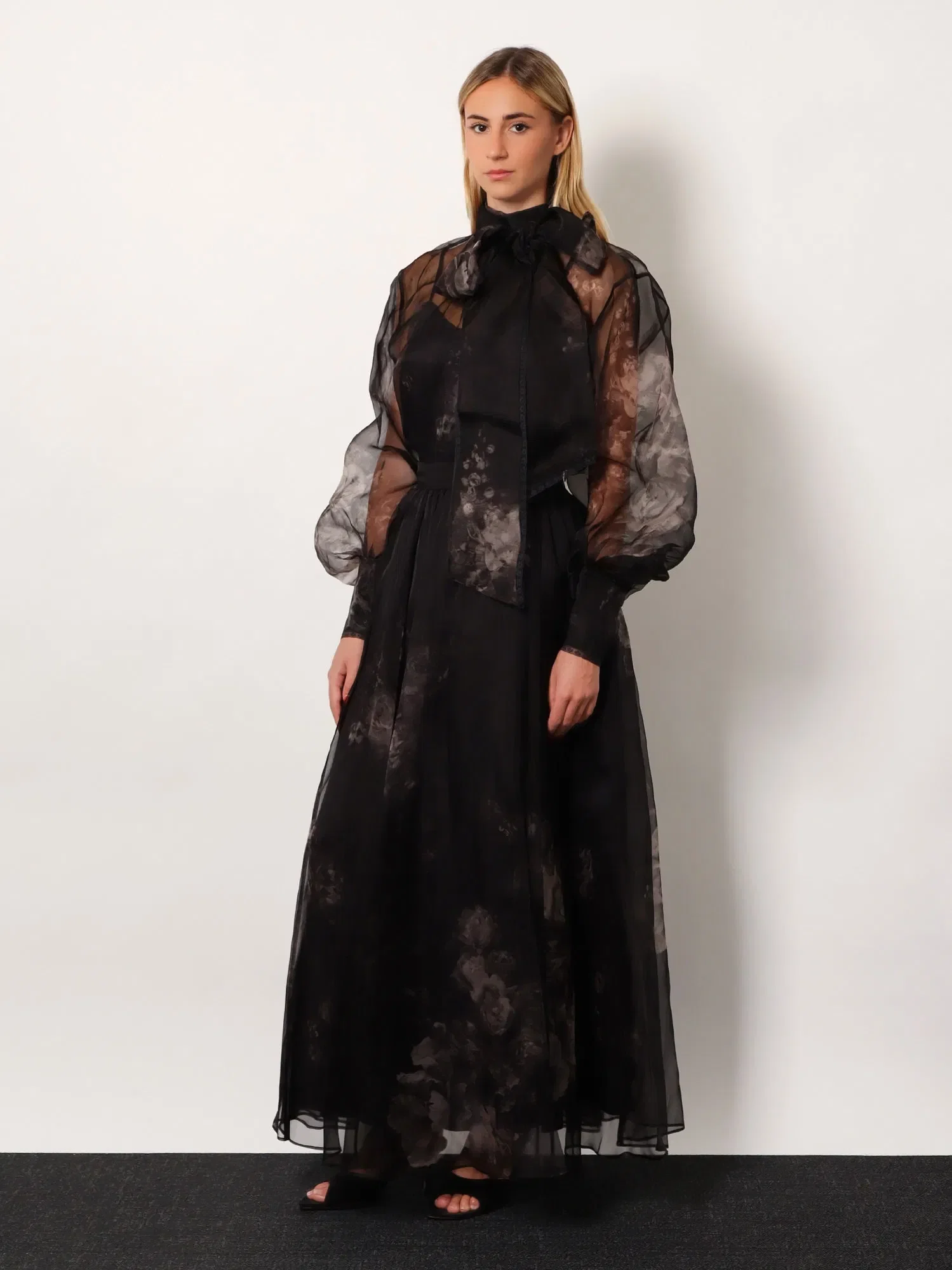 ZIMMERMANN Hypnotic Maxi Skirt silk long skirt