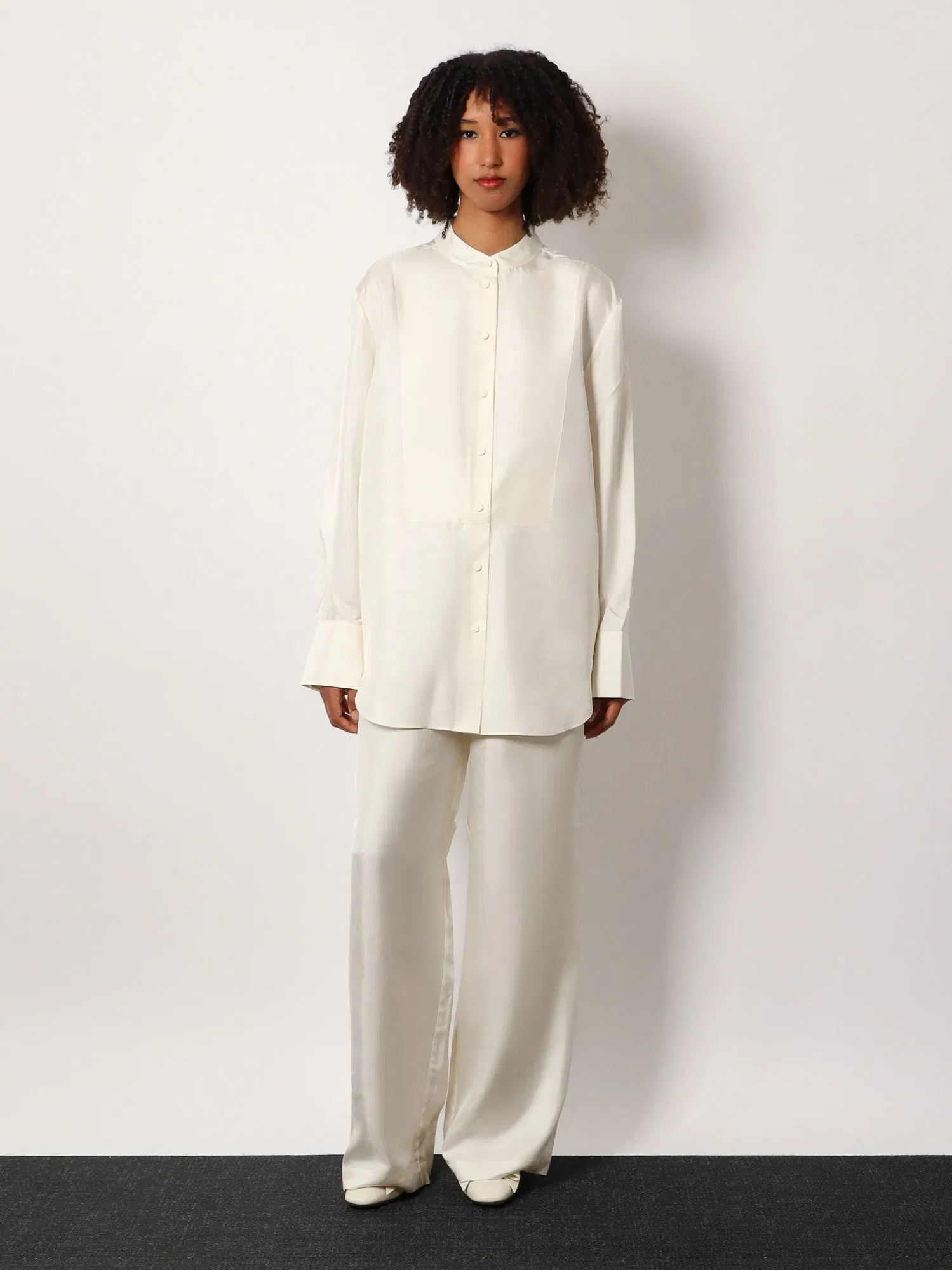 Róhe Jogger silk trousers