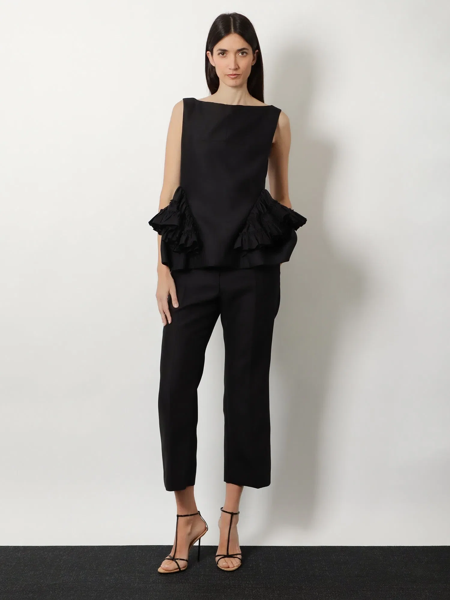 DRIES VAN NOTEN Paloma wool and silk trousers