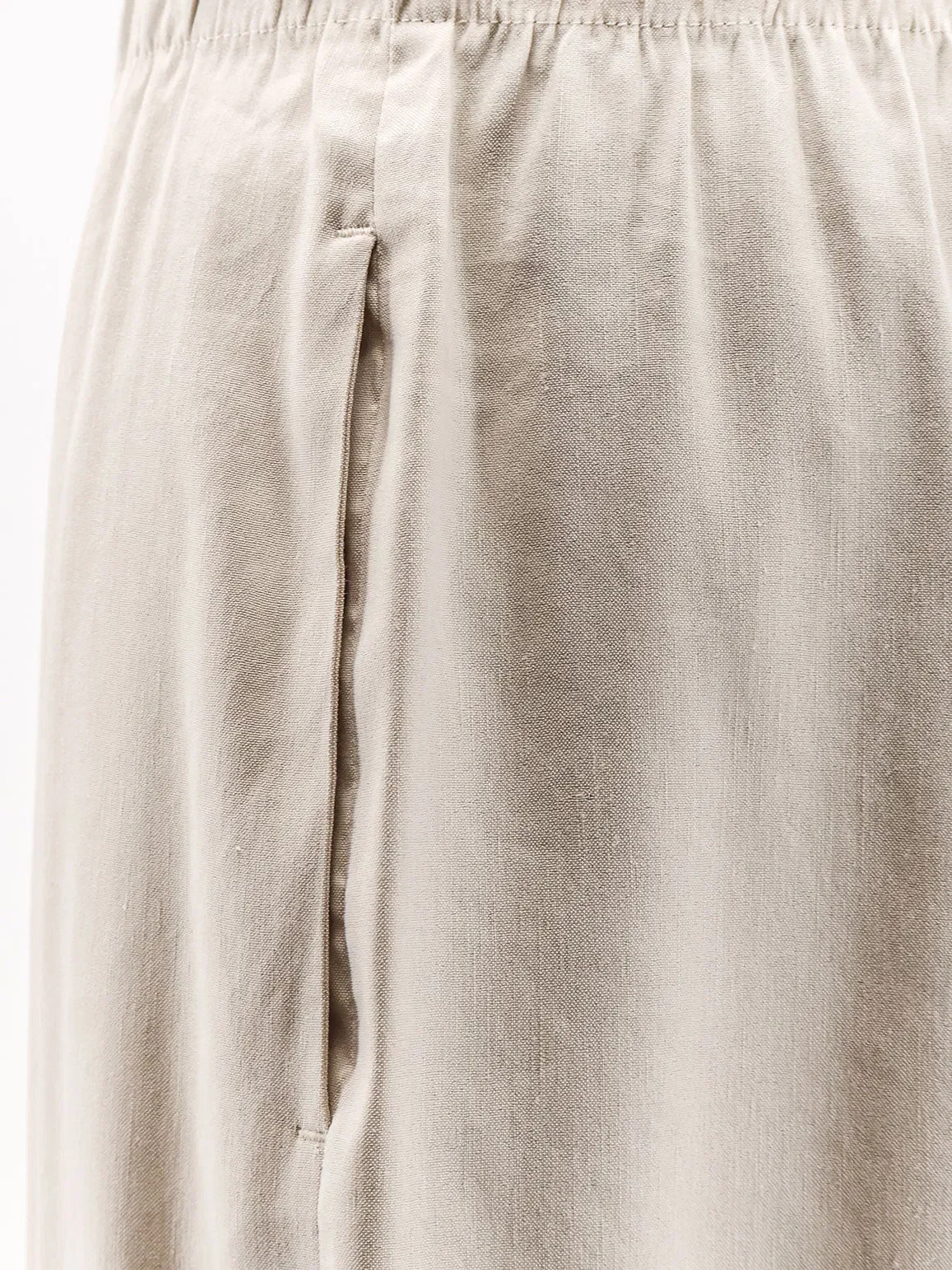 Max Mara Mxpdestino linen and viscose trousers