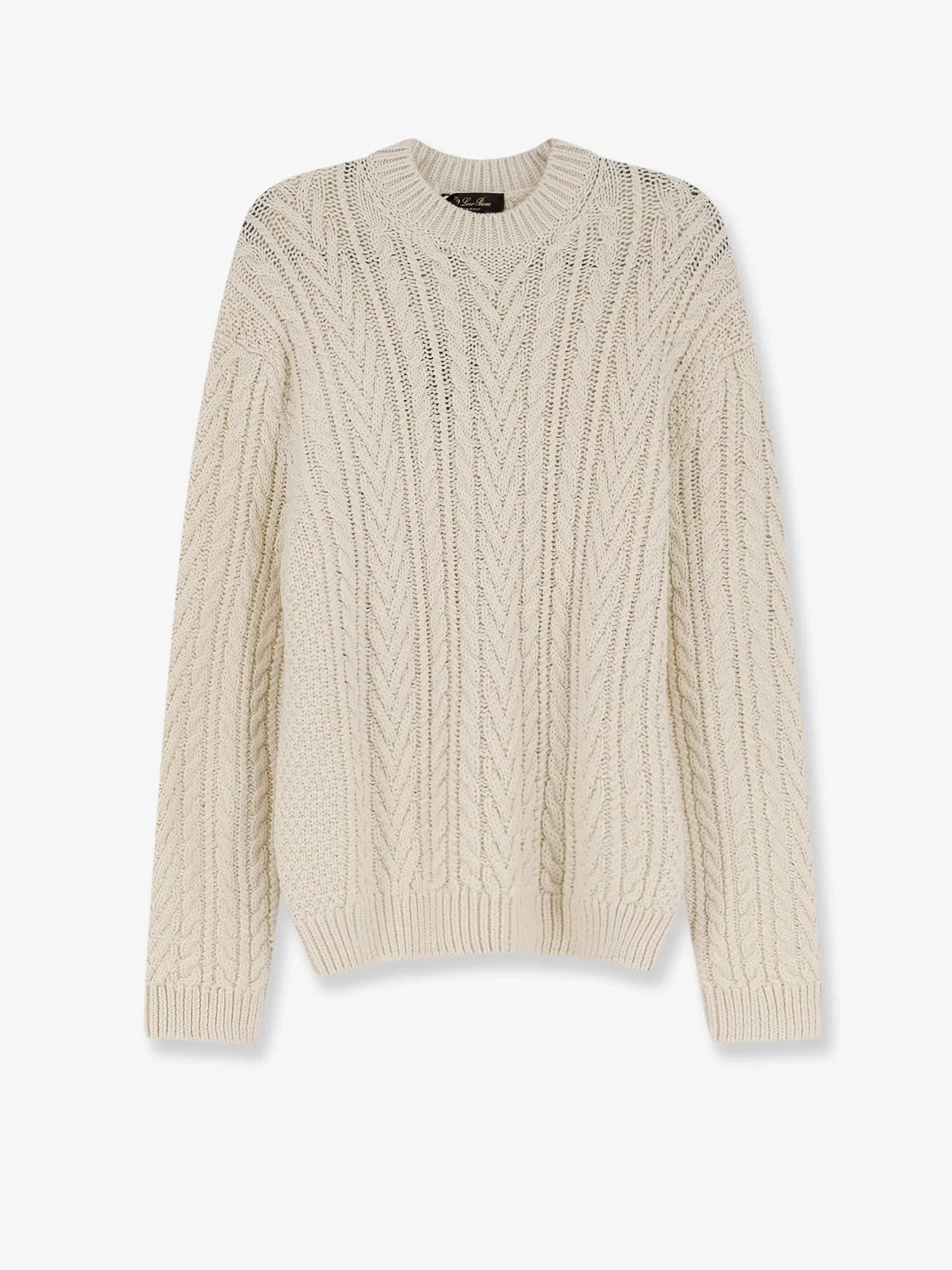 Loro Piana Schooner sweater in cashmere and abaca blend