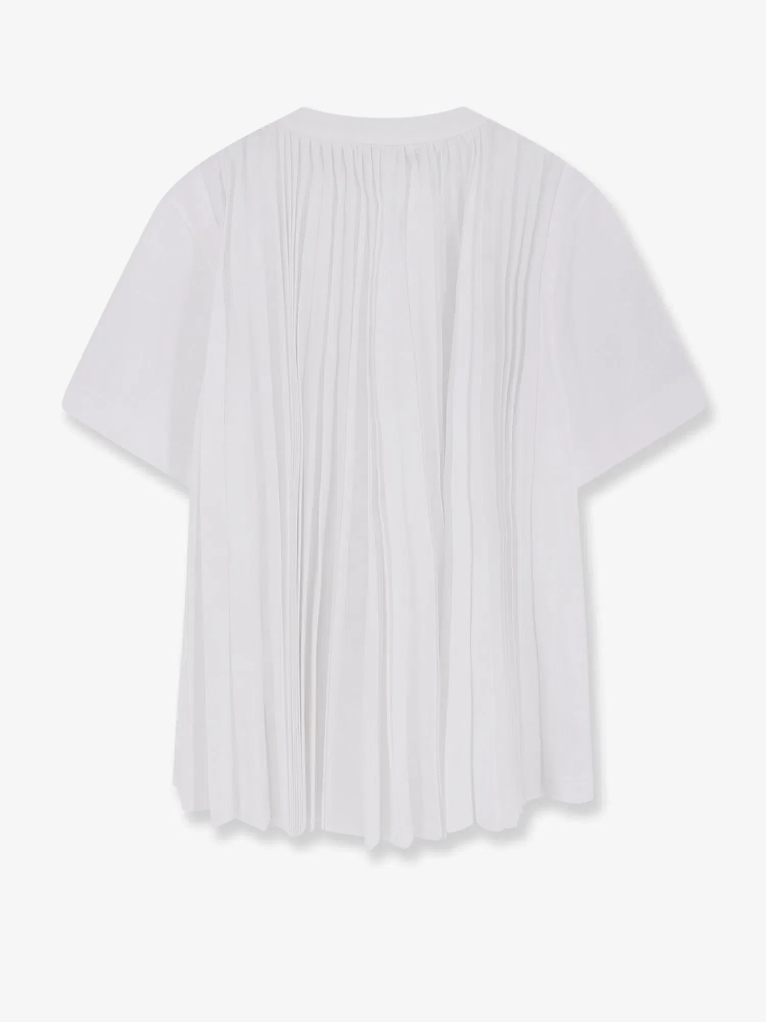 Sacai Cotton and polyester t-shirt