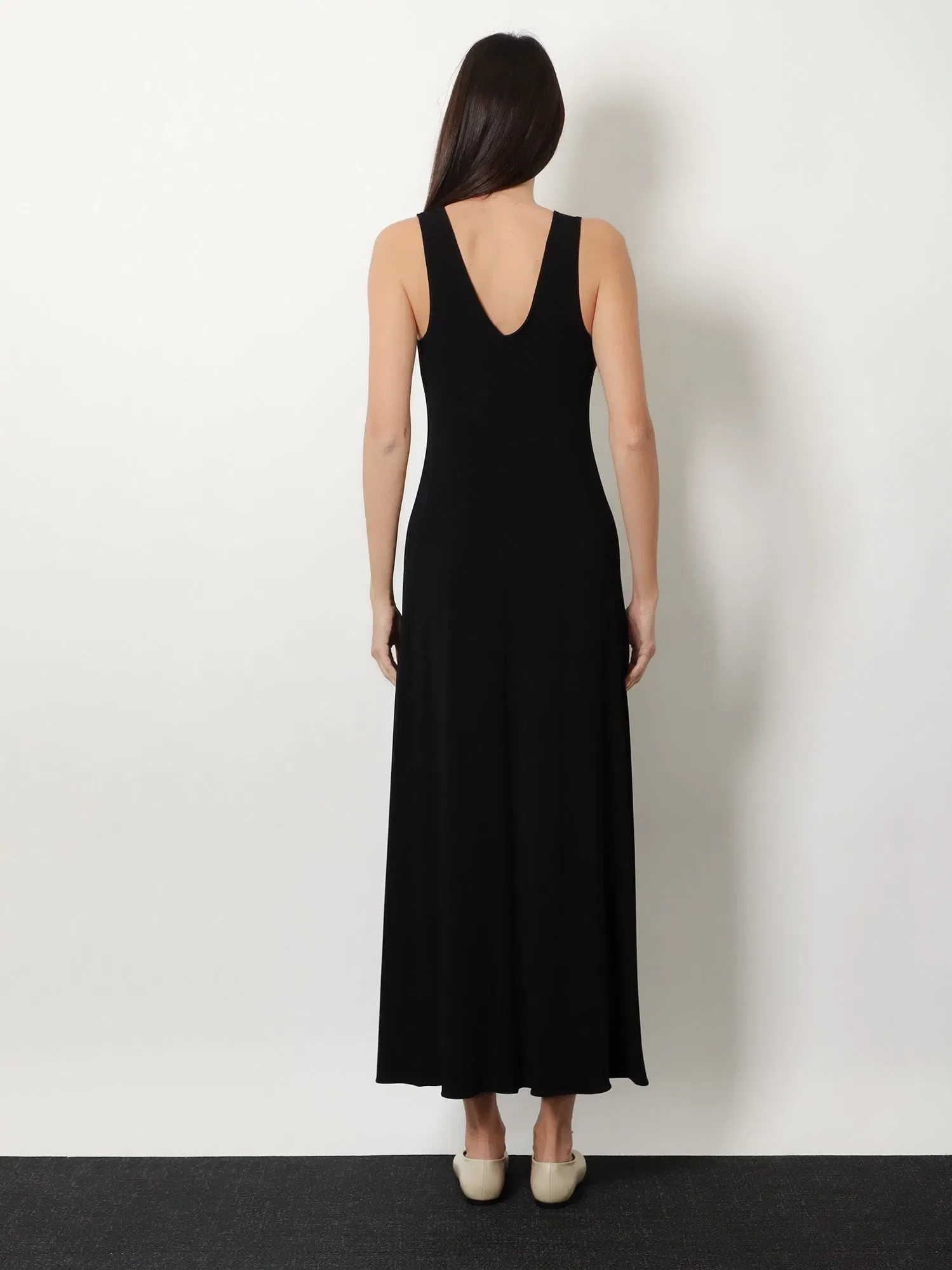 Max Mara Mxppania stretch viscose long dress