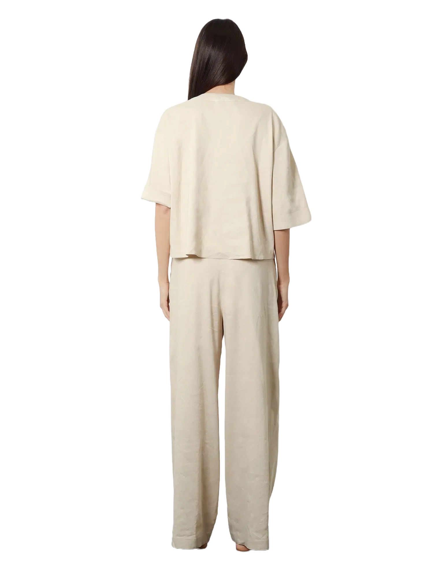 Max Mara Mxpsospiro linen and viscose shirt