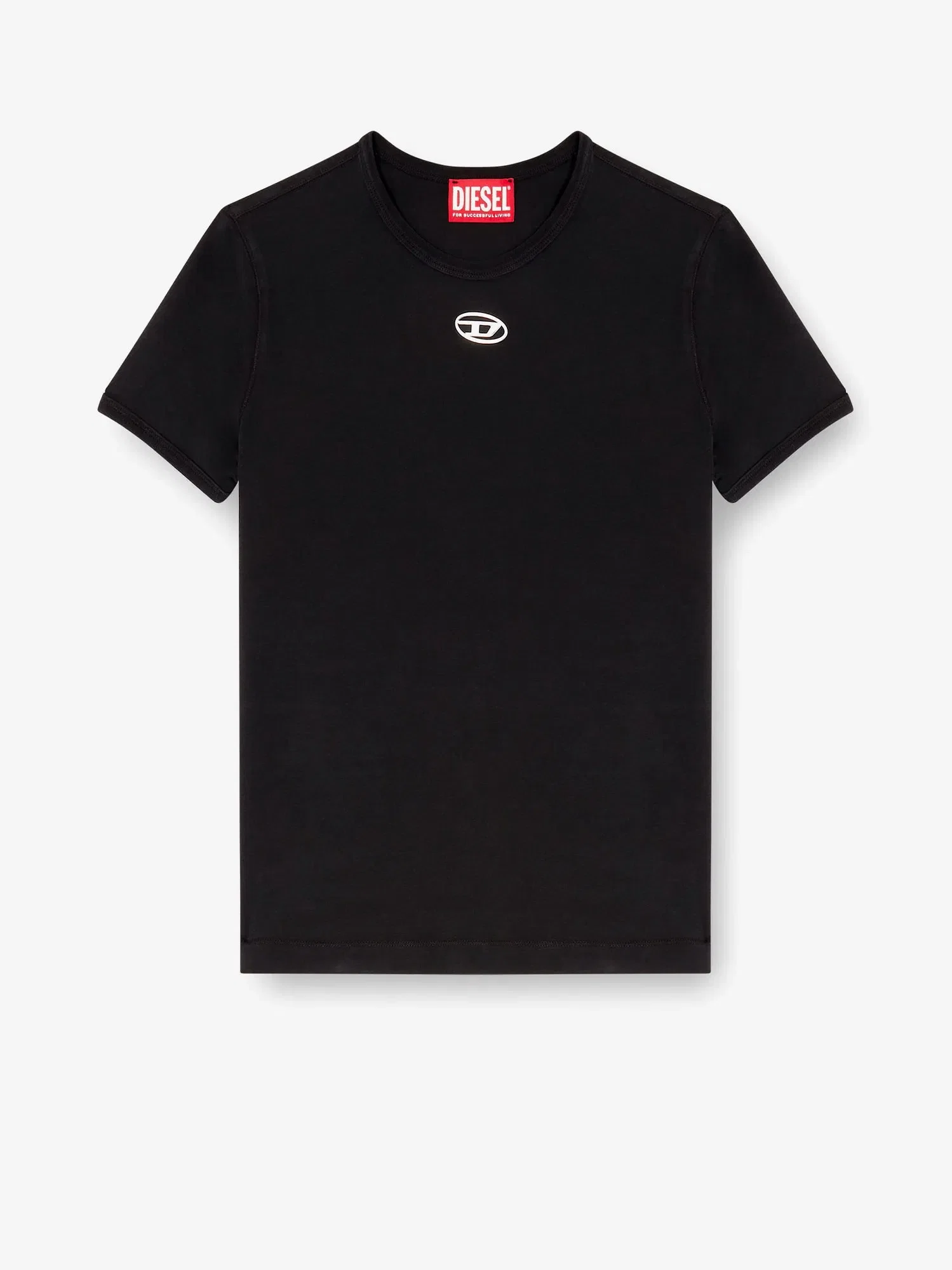 Diesel T-Uncutieslong-OD cotton blend t-shirt