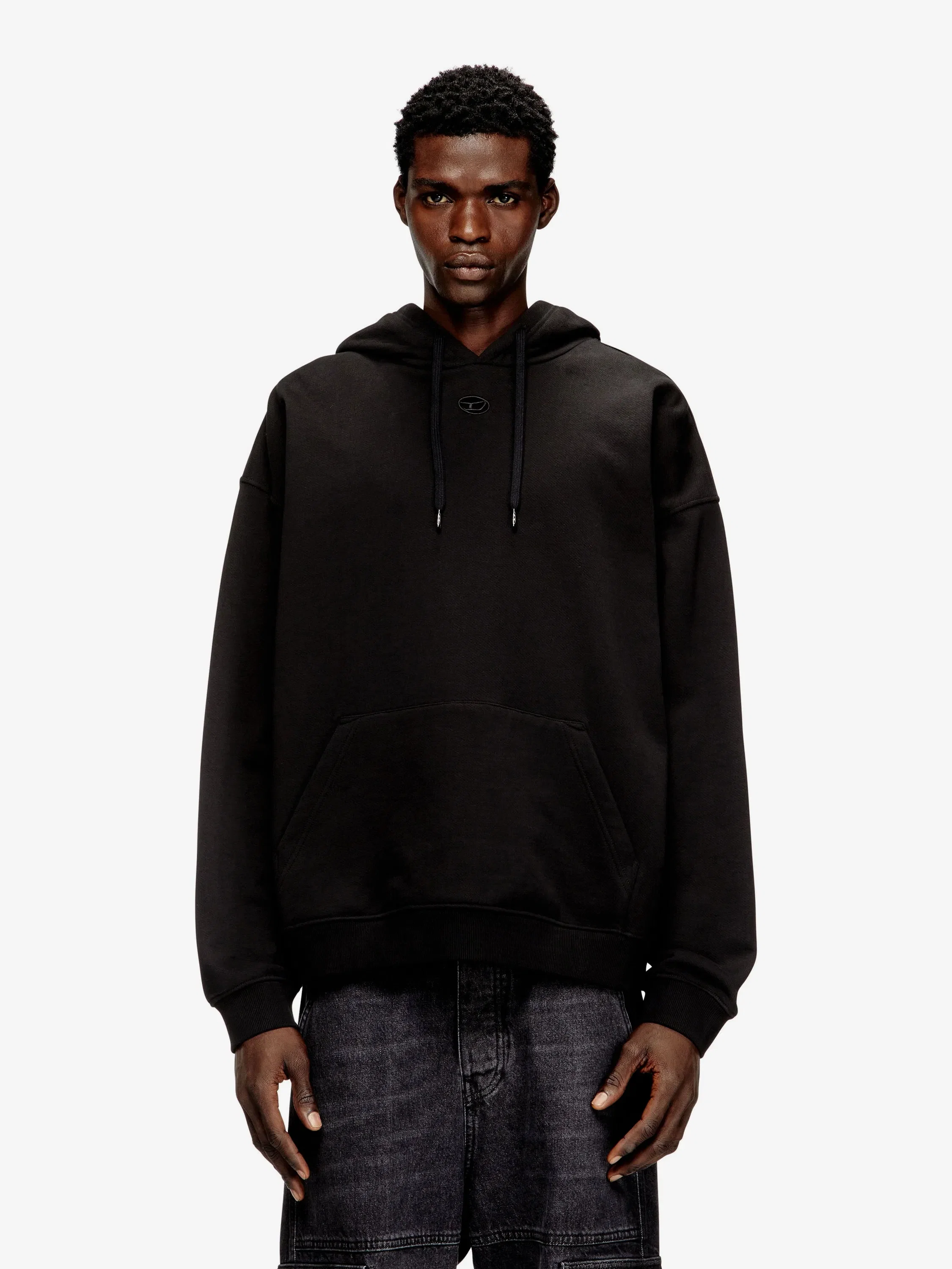 Diesel S-Boxt-Hood-Dco cotton sweatshirt