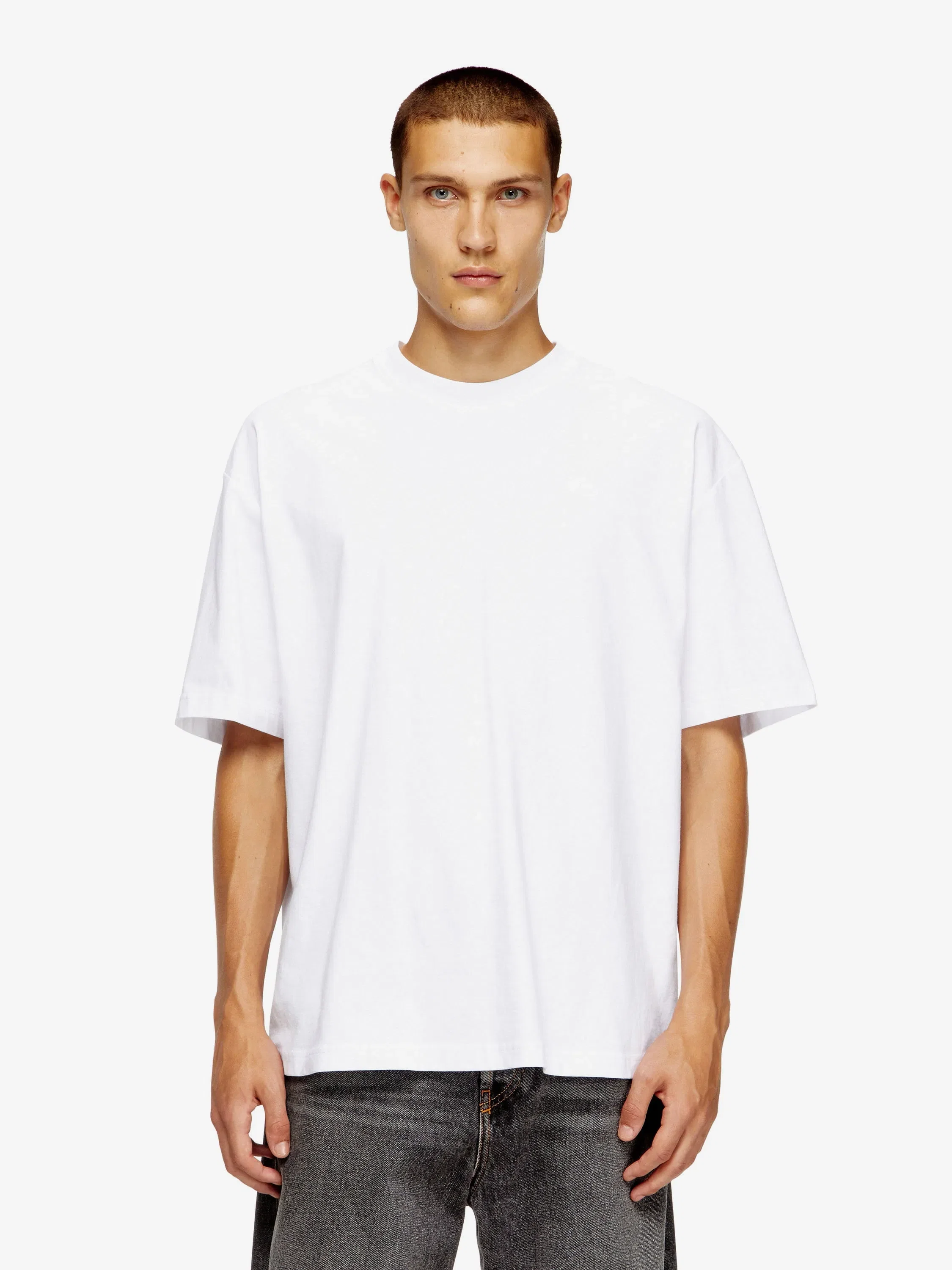 Diesel T-BOGGY-MEGOVAL-D cotton T-shirt