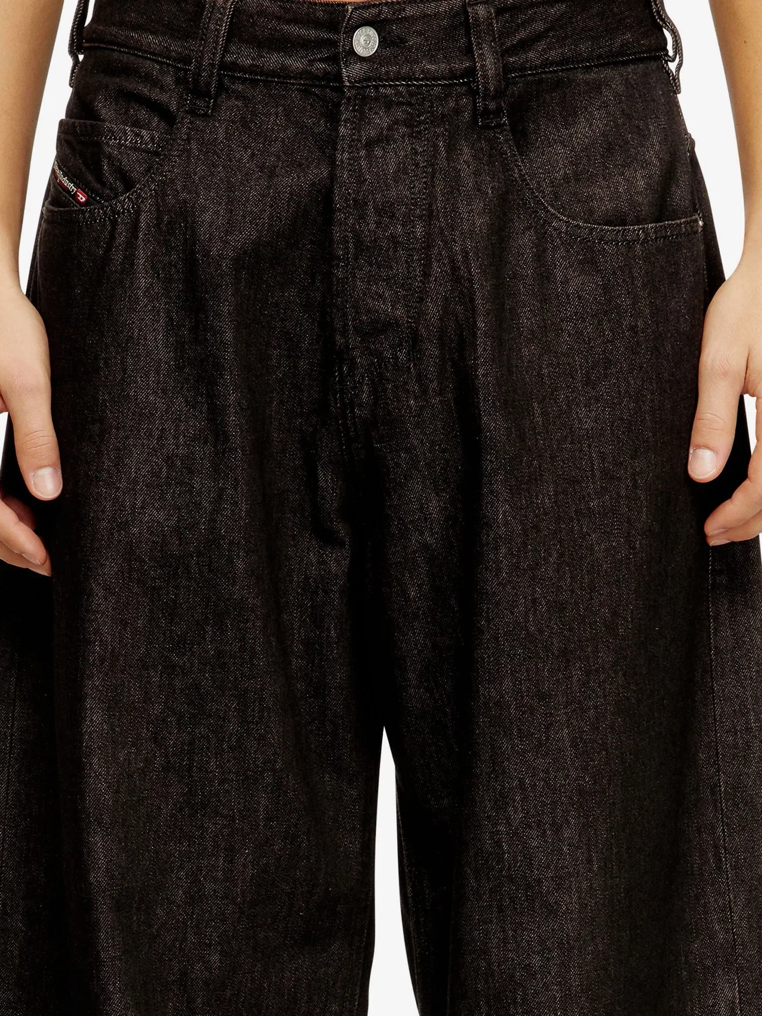 Diesel 1997 D-ENIM-M black denim trousers