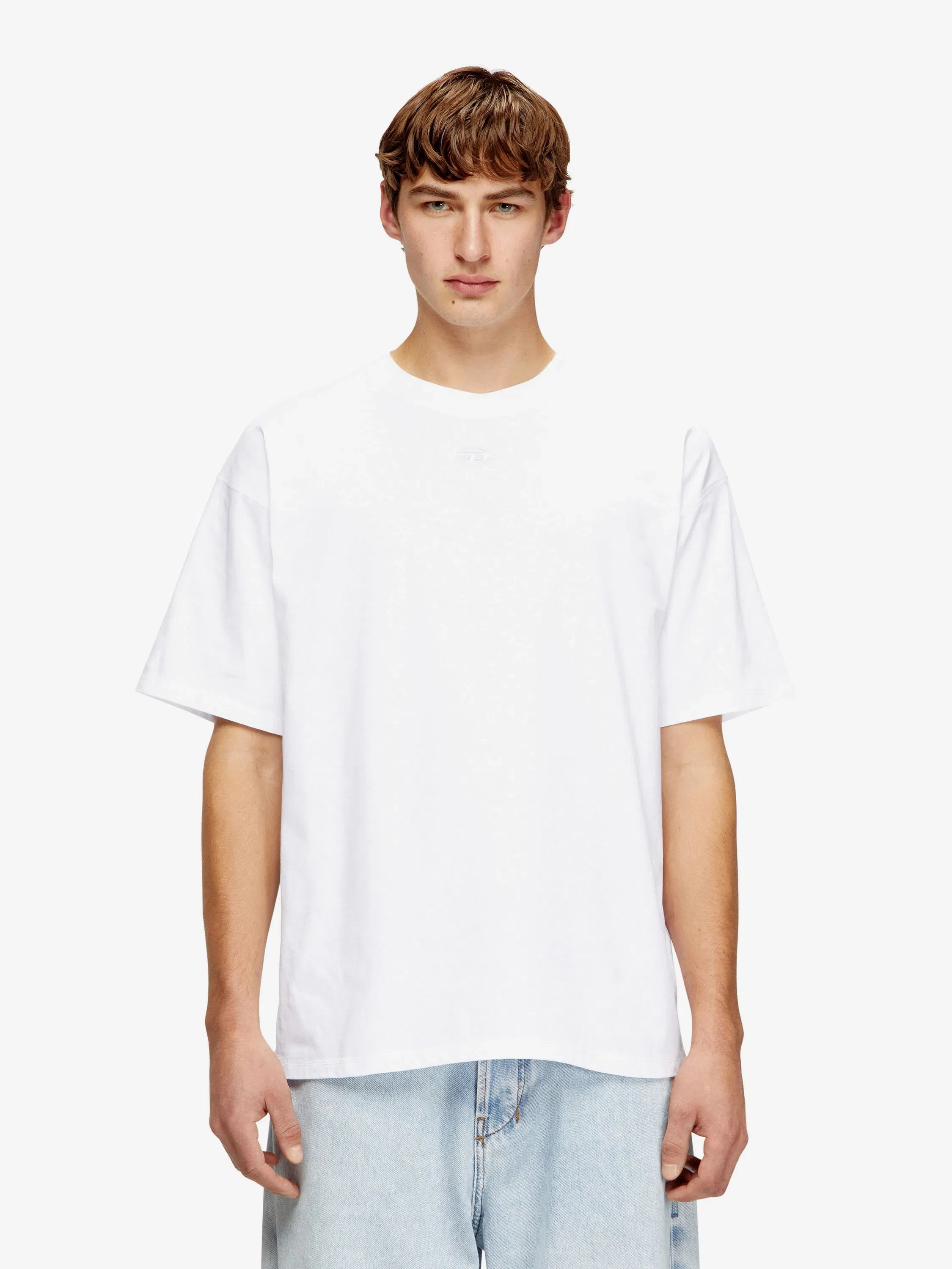 Diesel T-LUCIEN-IHBI cotton T-shirt