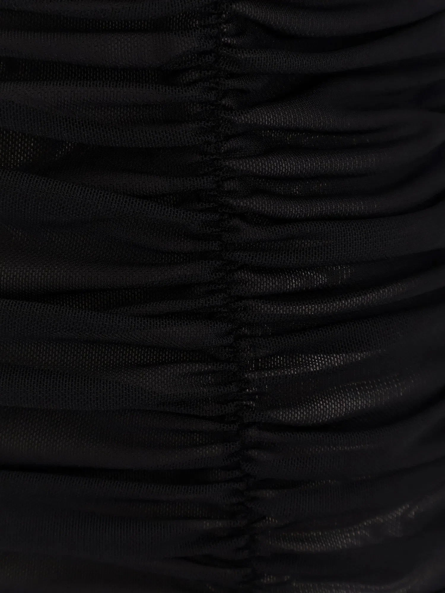 ACTUALEE Nylon draped dress