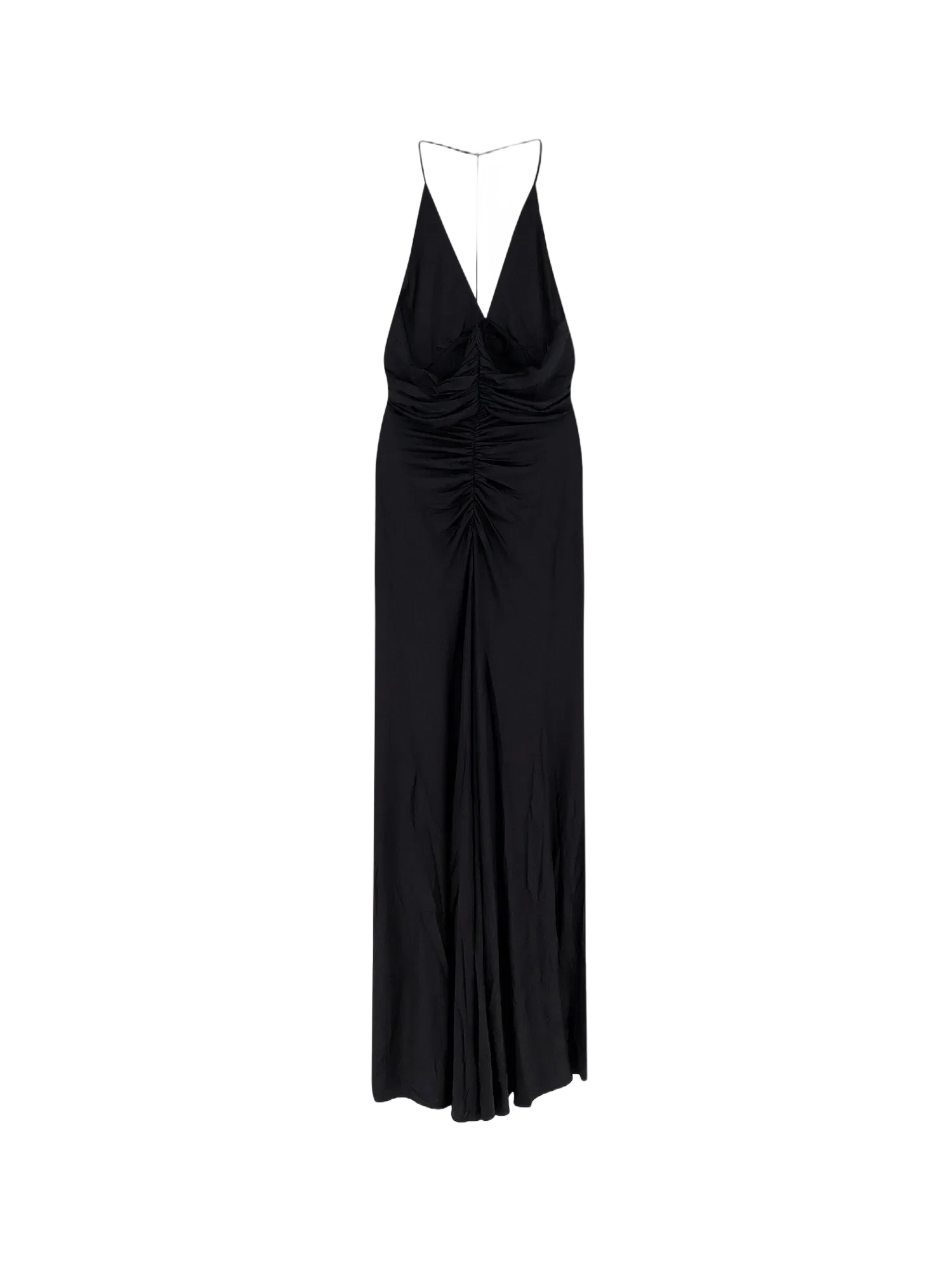 Self-Portrait Gathered jersey long dress