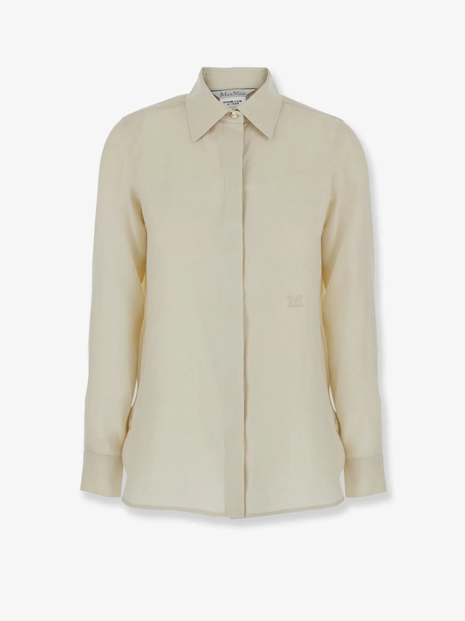 Max Mara Mxmfalasco "Vissuto" linen shirt