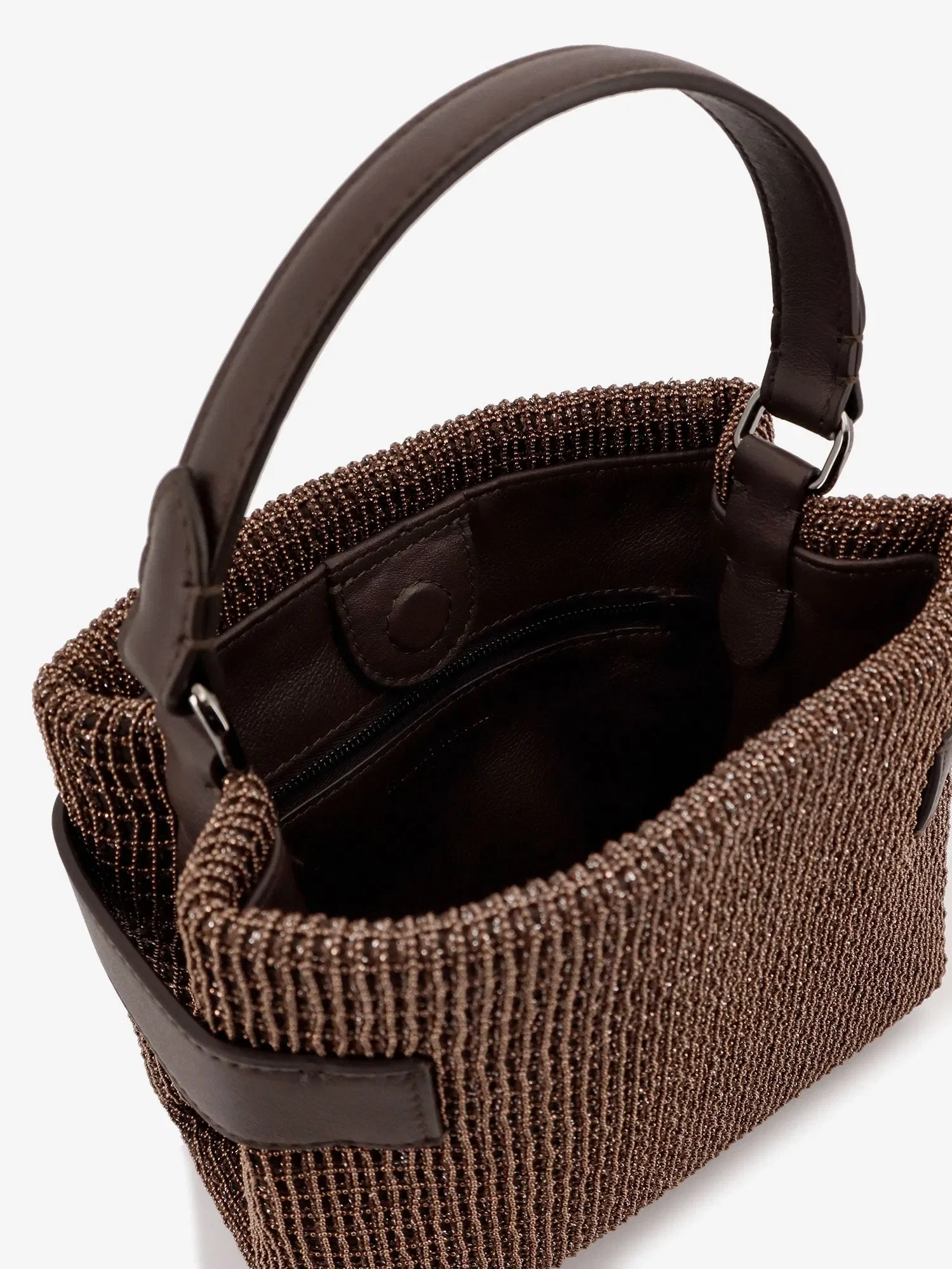 Brunello Cucinelli Essence Riding leather crossbody bag