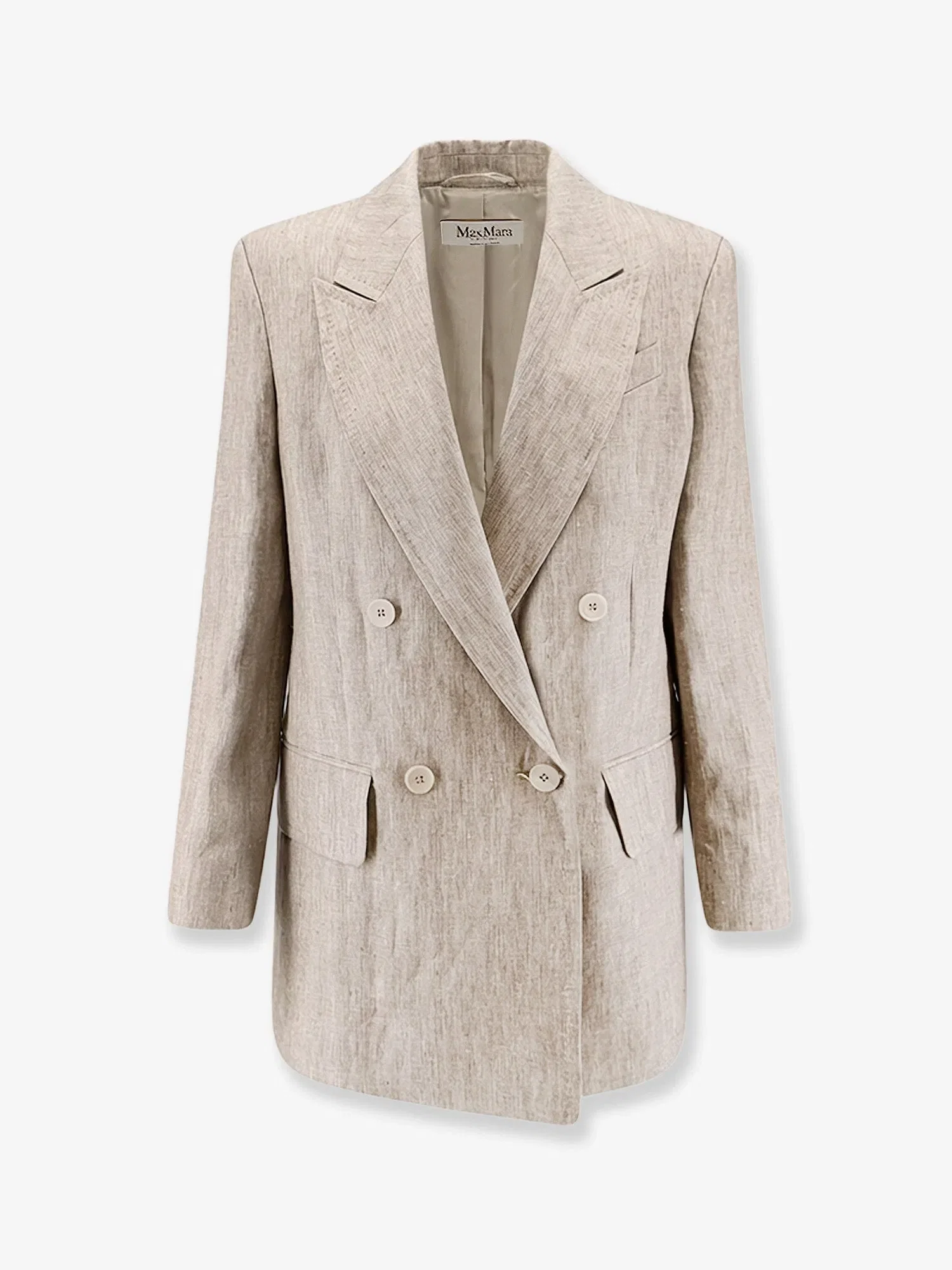 Max Mara Mxmolimpia linen blazer