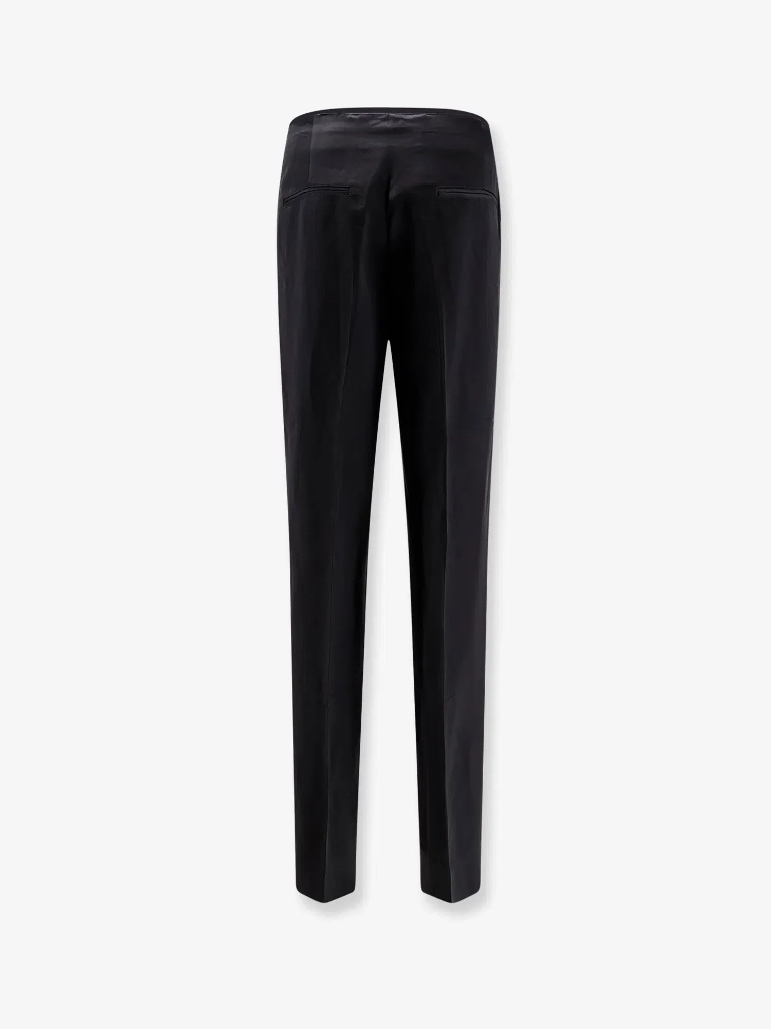 TOTEME Easy Raw Edge viscose and linen trousers