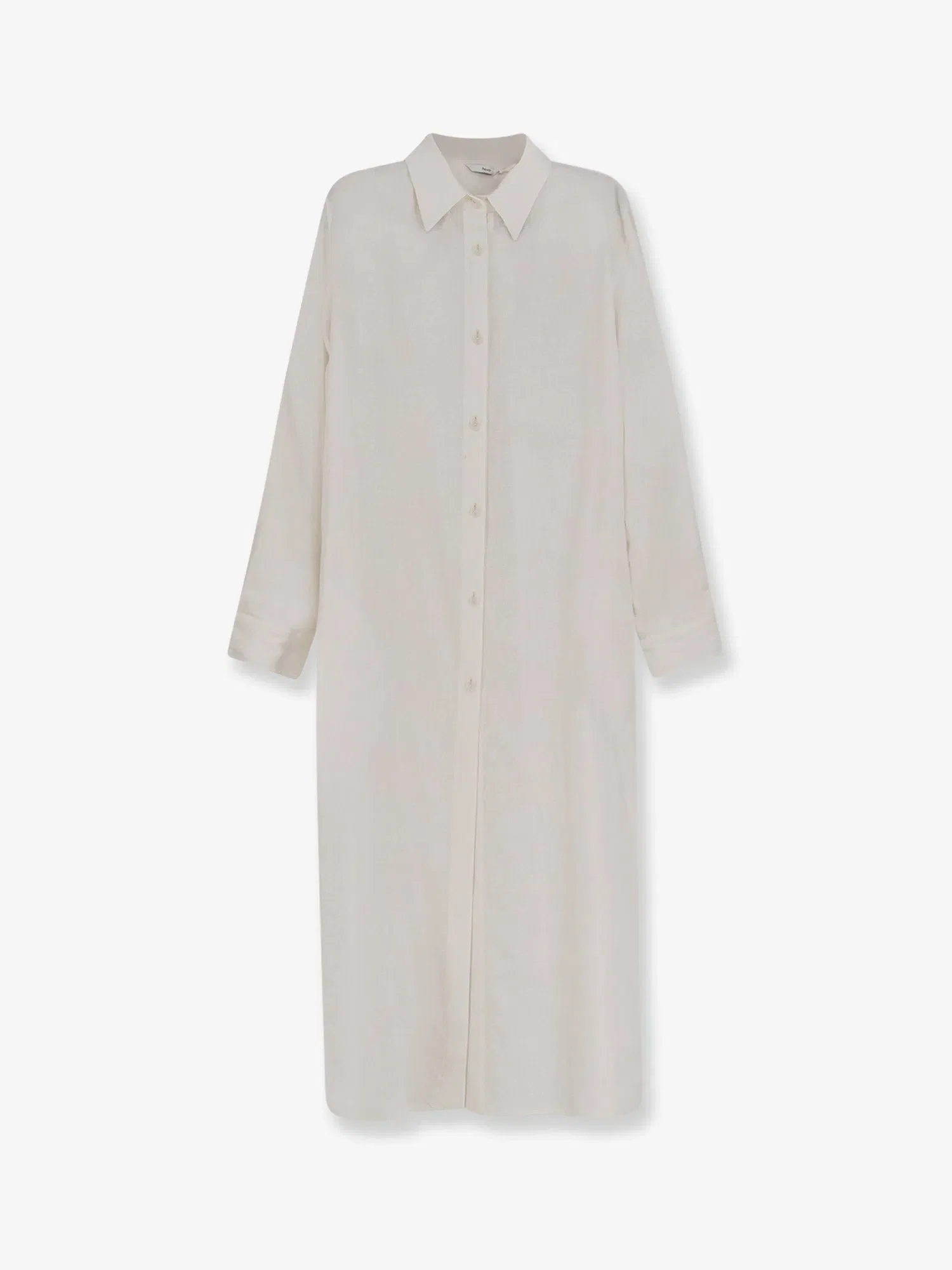 Hevo Arigliano linen and viscose chemisier dress