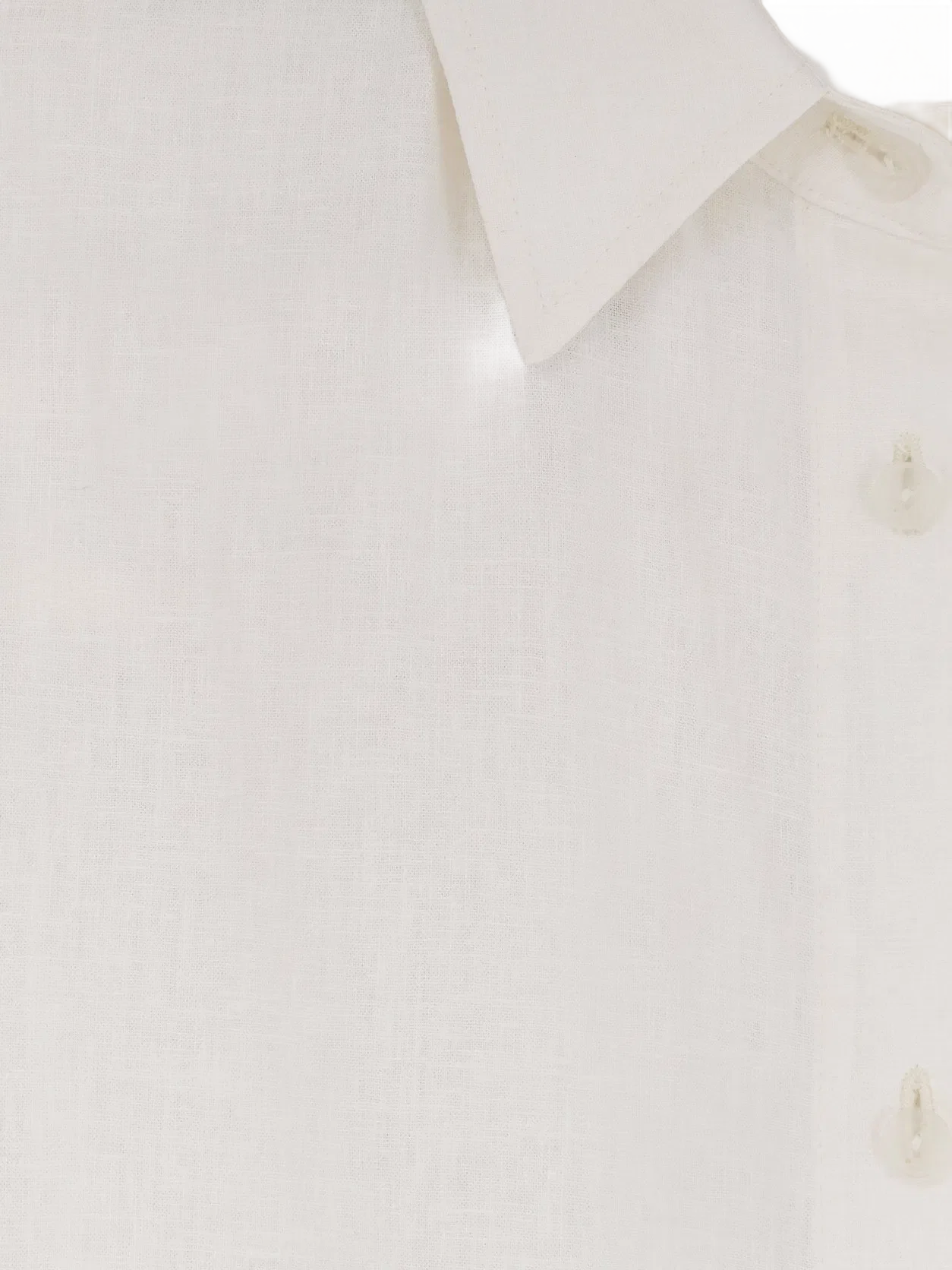 Hevo Arigliano linen and viscose chemisier dress