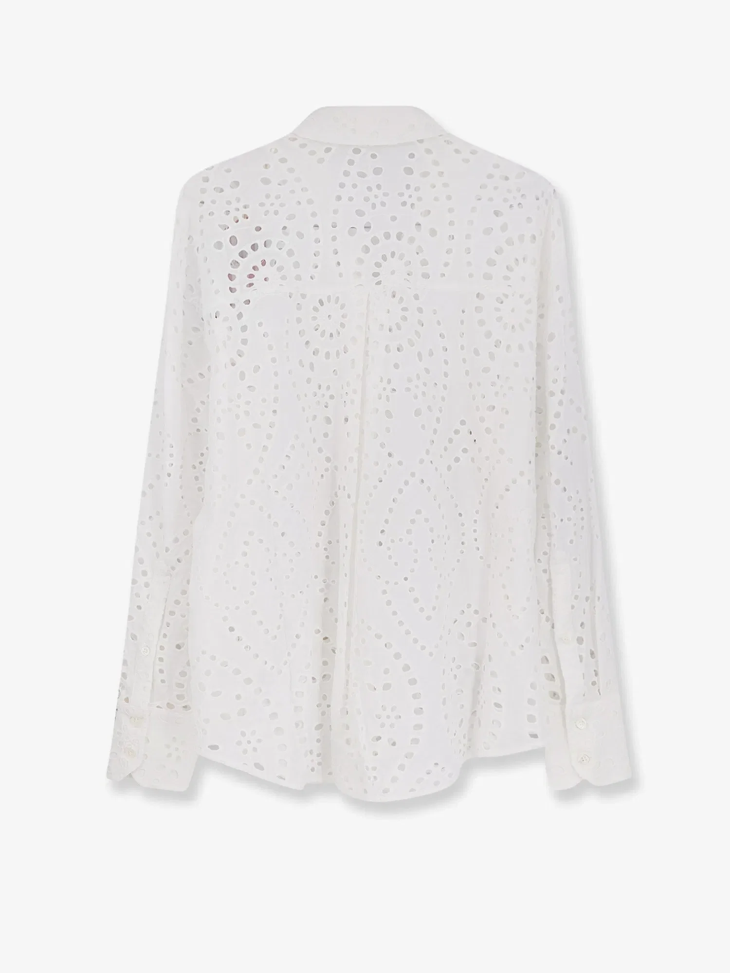 MC2 Saint Barth Cristal broderie anglaise embroidery shirt