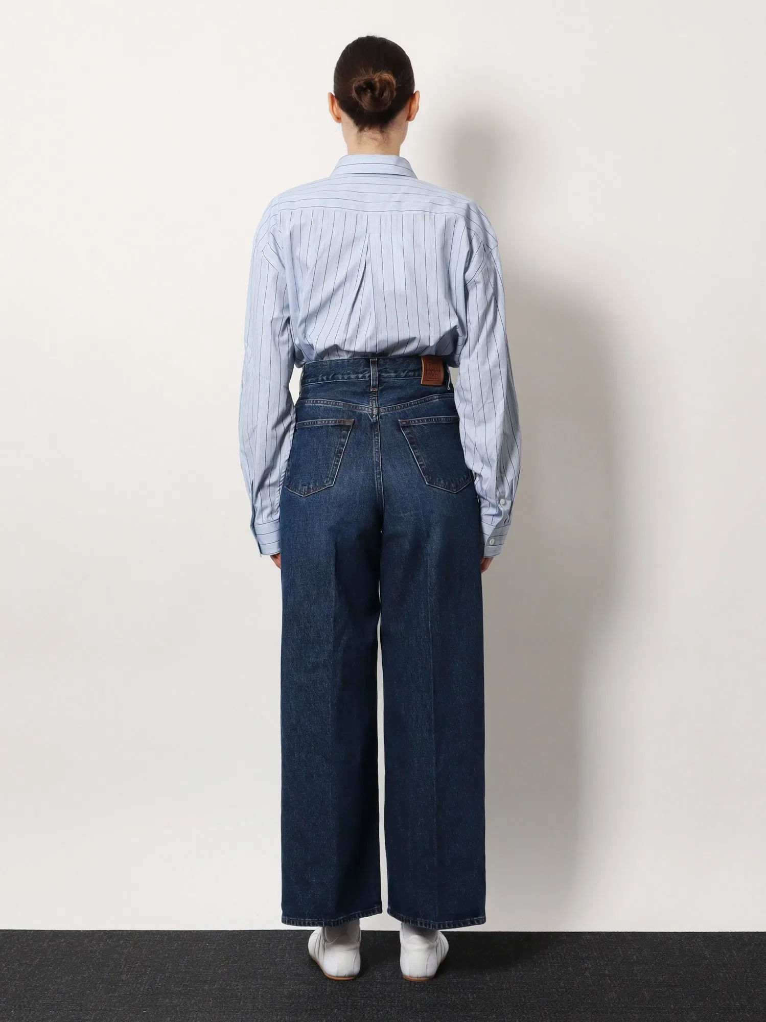 TOTEME Wide Leg organic cotton jeans