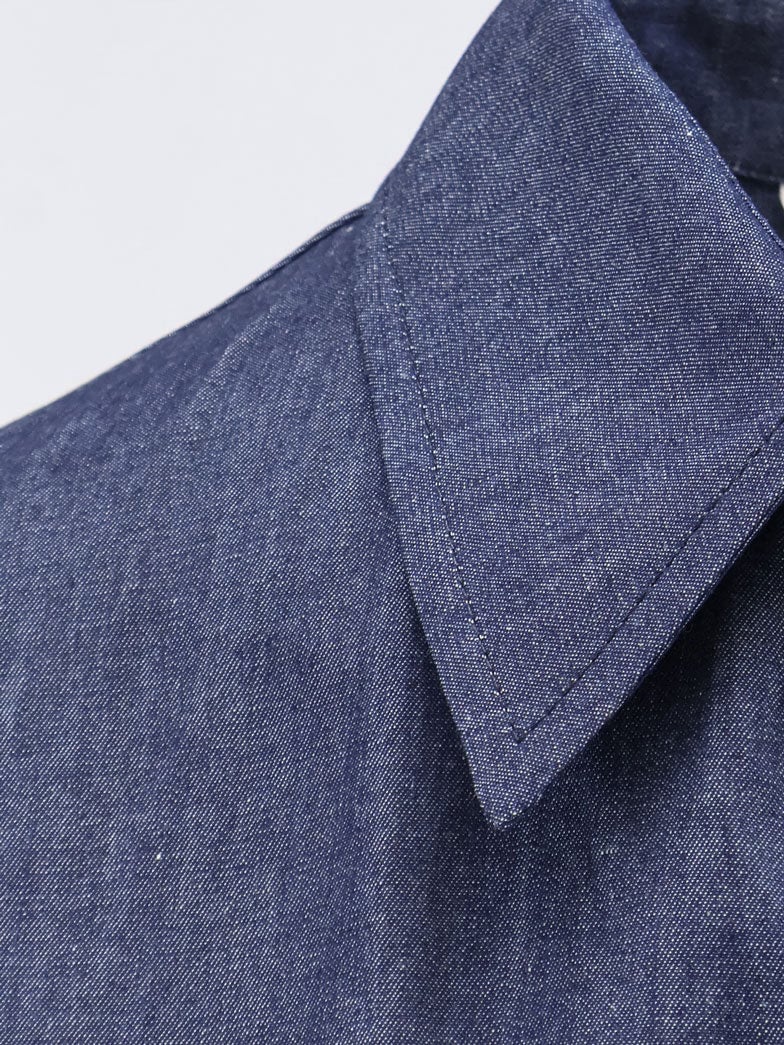 Hevo Arigliano cotton chemisier dress