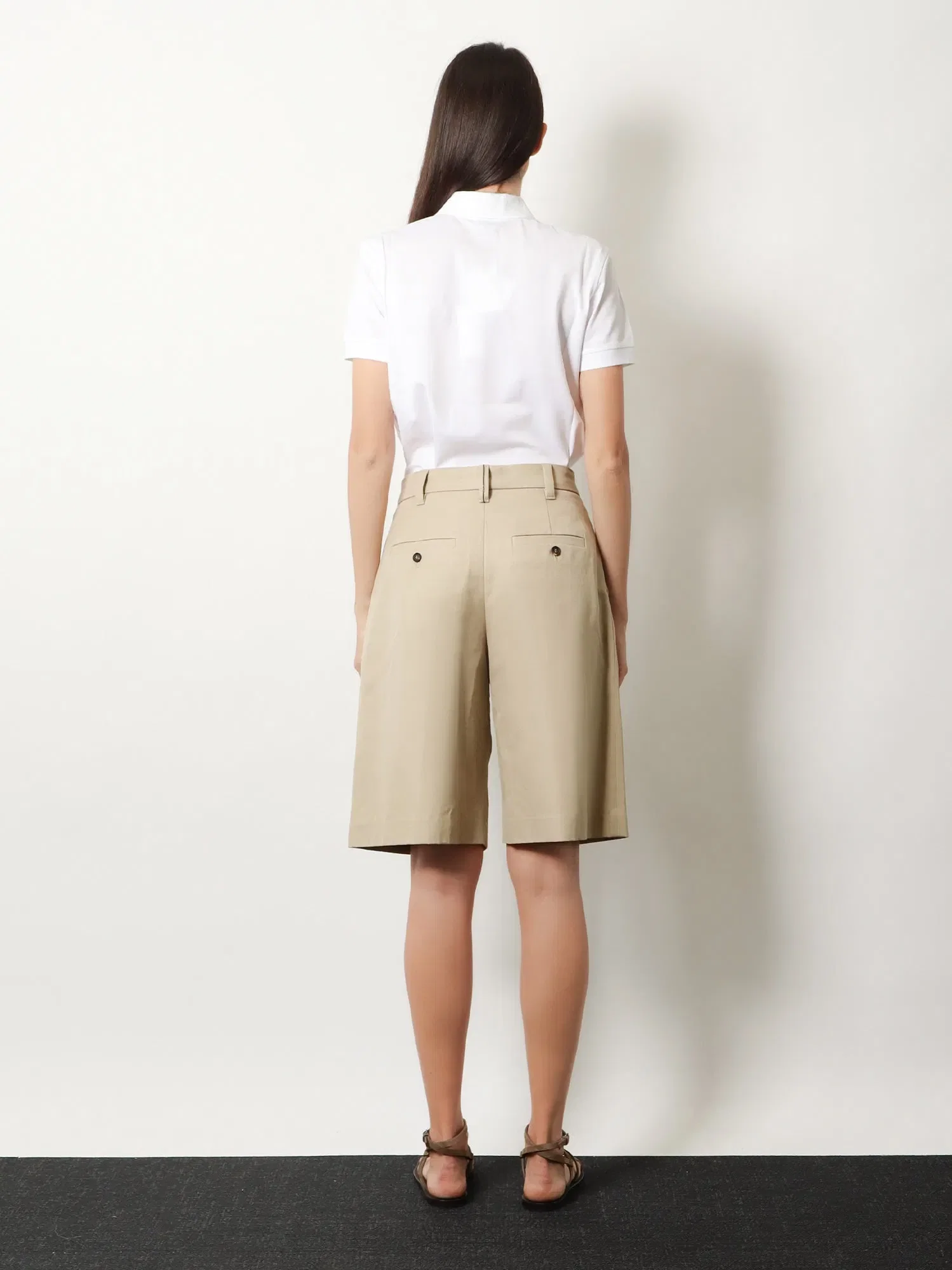 Brunello Cucinelli Cotton and linen shorts