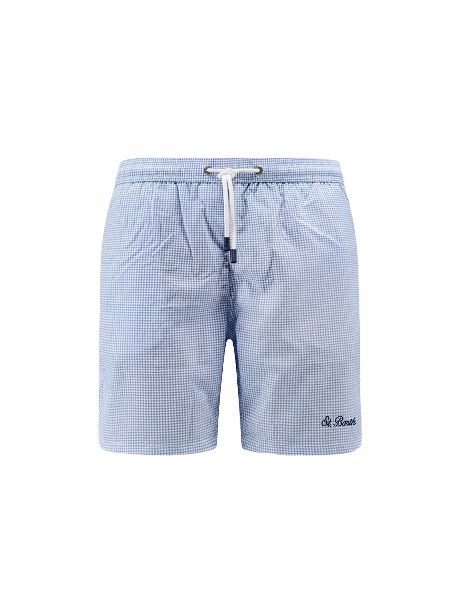 MC2 Saint Barth Nylon blend Swim boxer shorts in with micro pattern