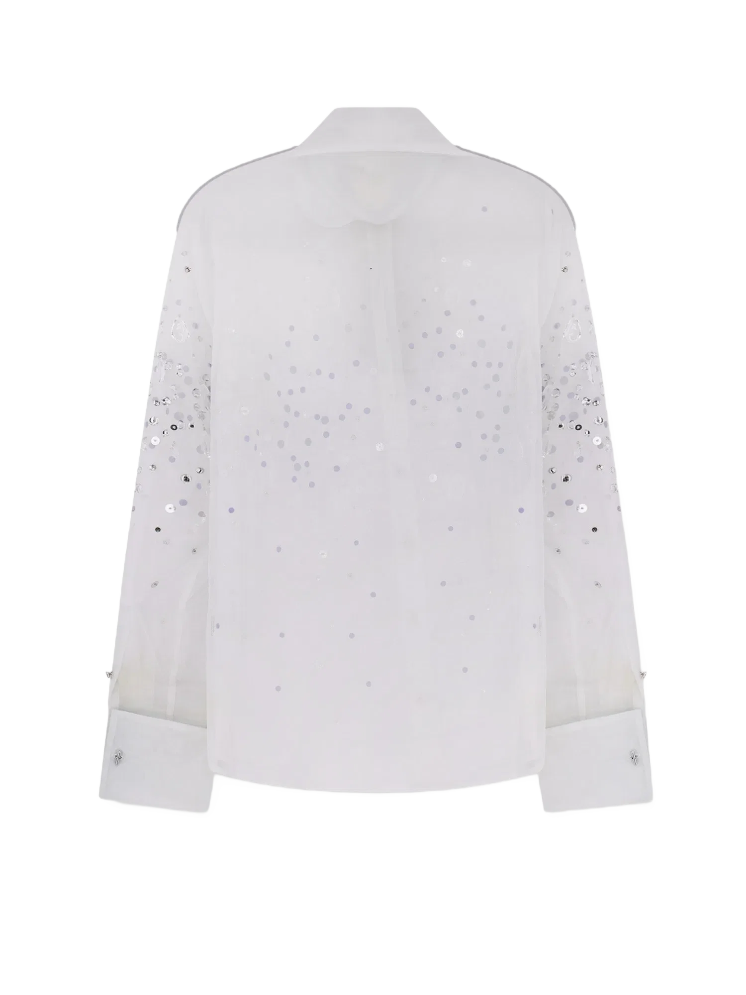 Retrofete Eugenia shirt with all-over rhinestone details