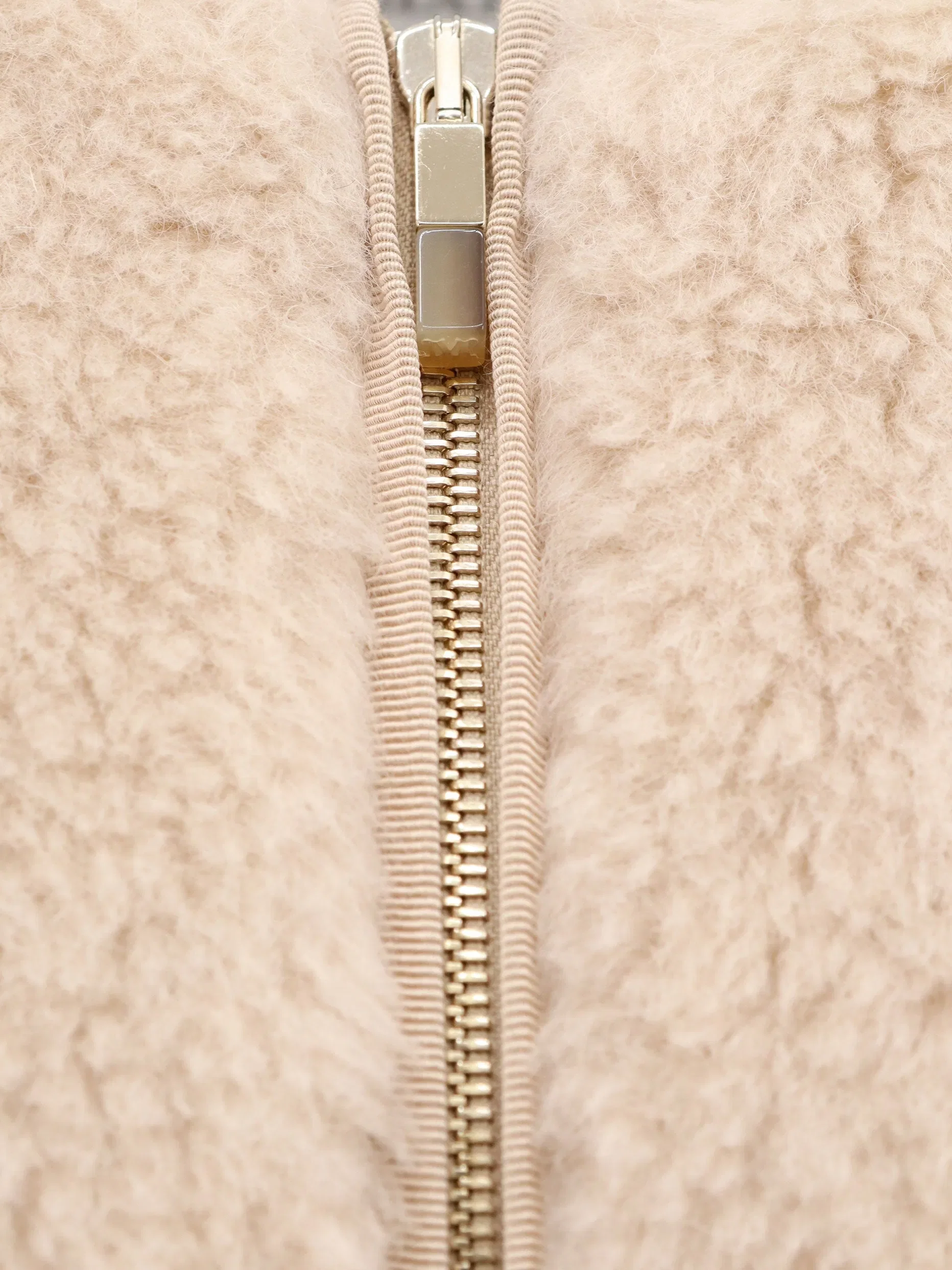 Max Mara Alpaca and virgin wool fur jacket