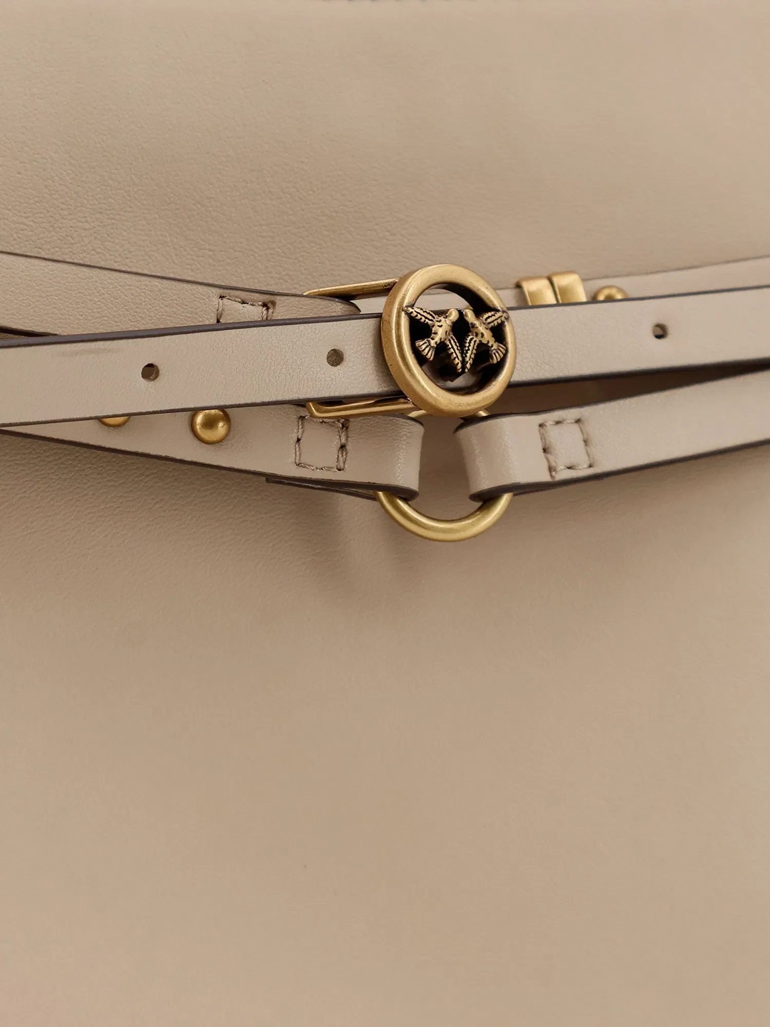 PINKO Leather Belt Bag crossbody bag
