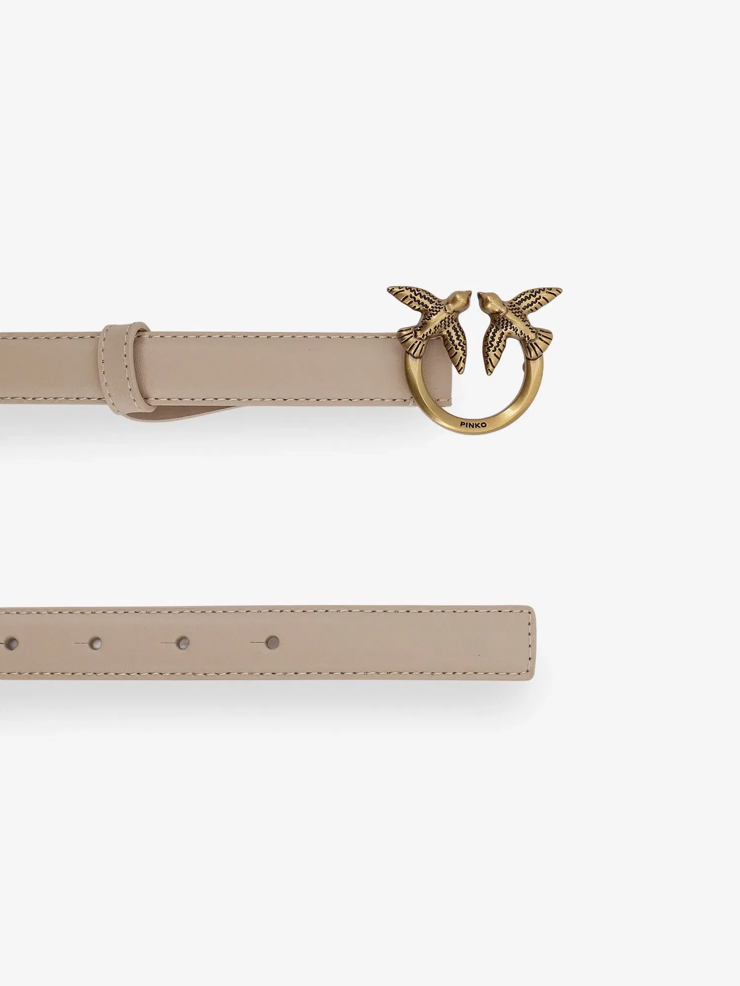 PINKO Berry leather belt